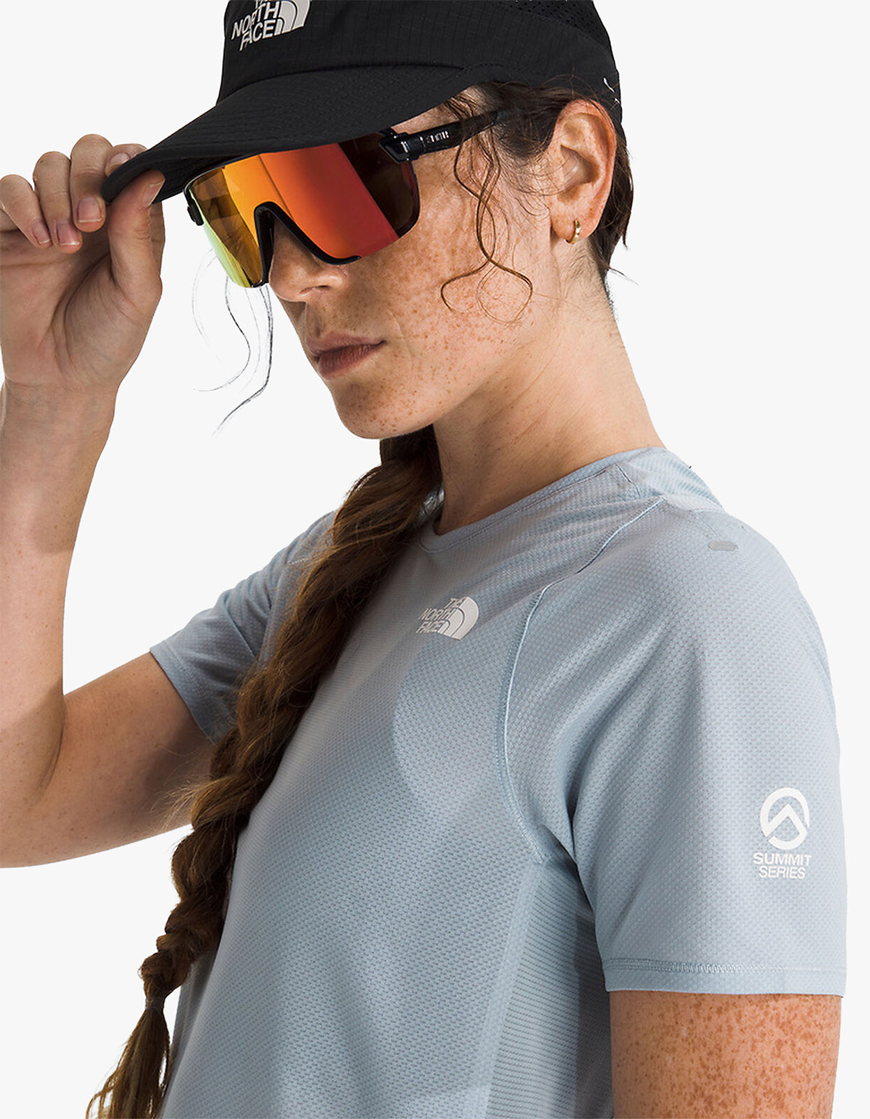 Women'S Summit High Trail Short-Sleeve Tee - Frost Grey