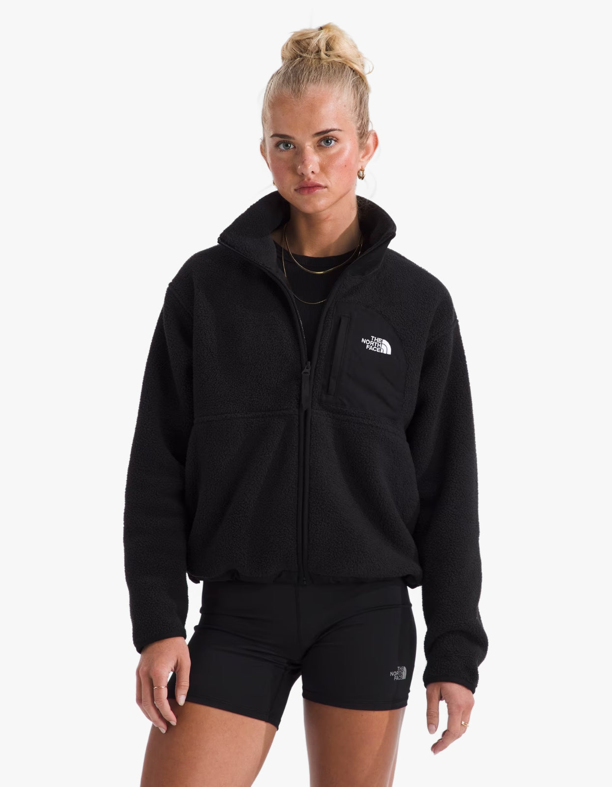 Women's Yumiori Off Peak Full Zip Jacket - TNF Black