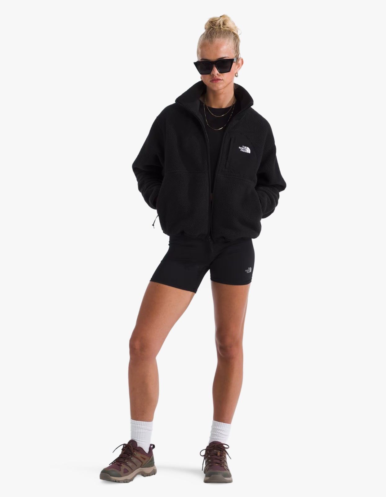 Women's Yumiori Off Peak Full Zip Jacket - TNF Black