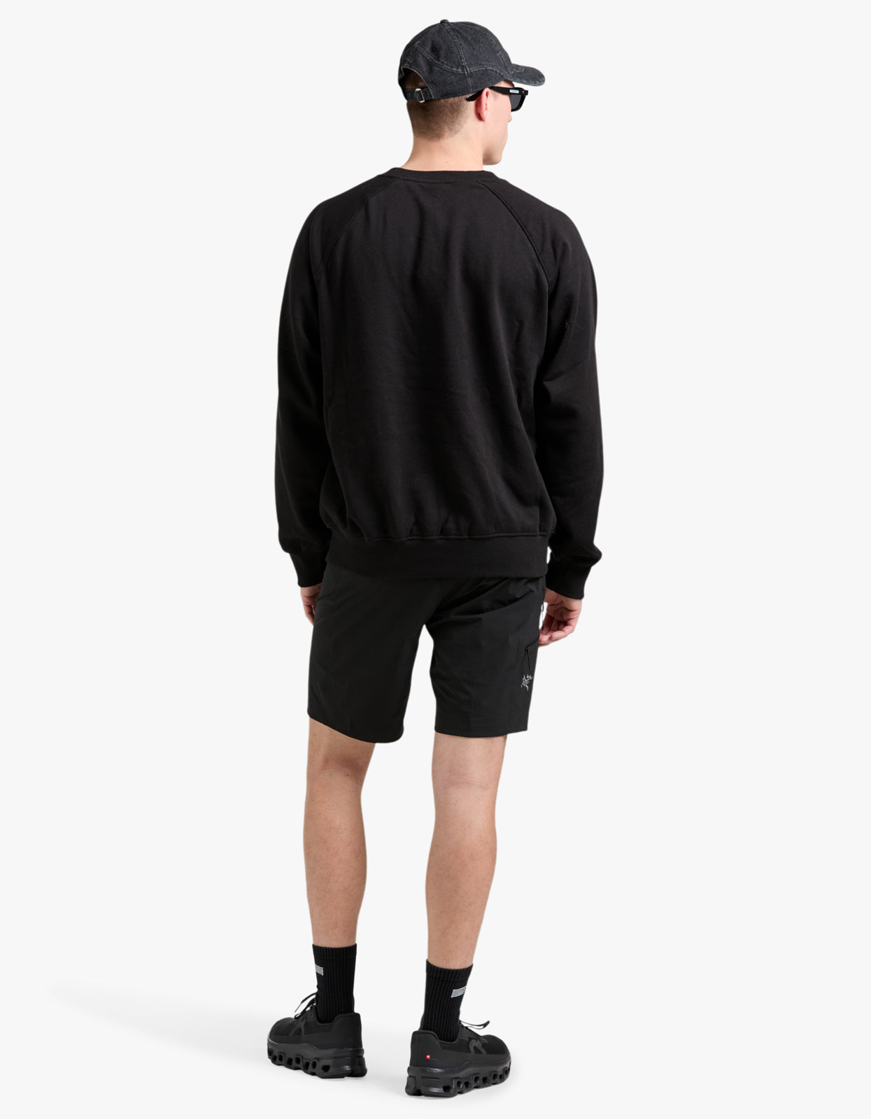 Evolution Crewneck Sweat - TNF Black/TNF White