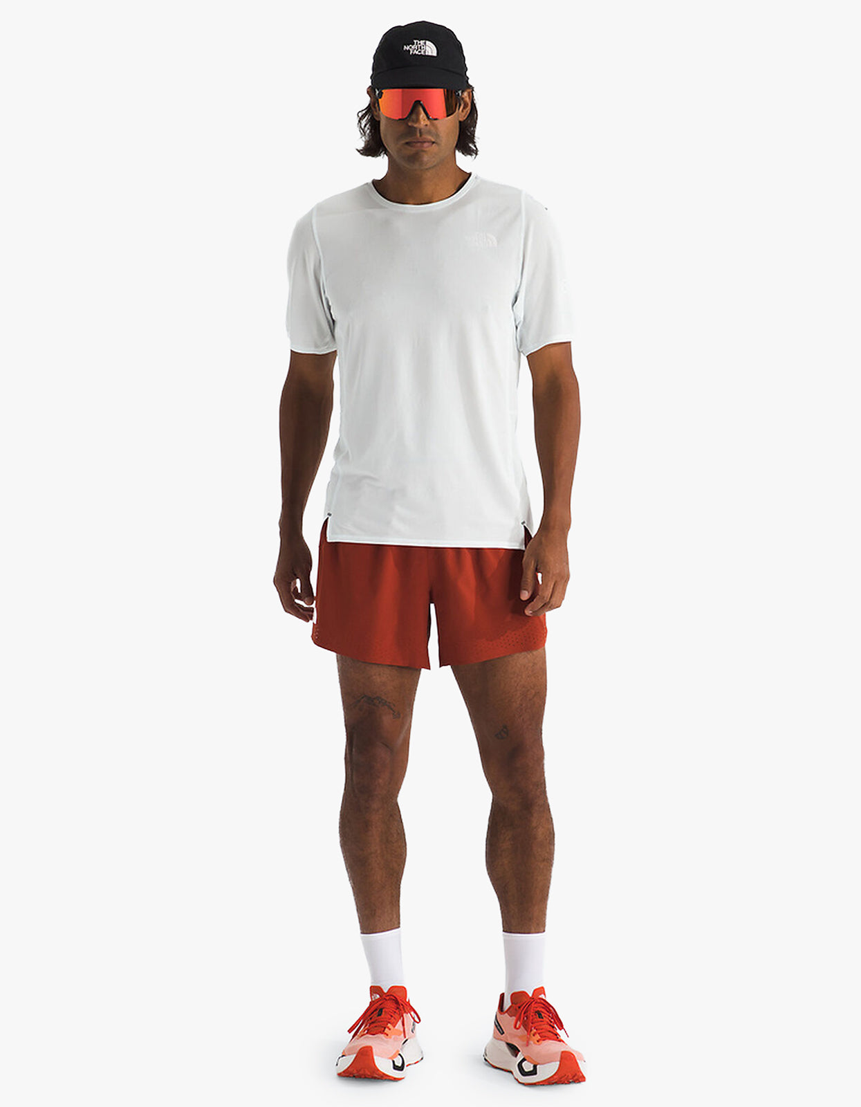 Mens Summit Series High Trail S/S Tee - Pearl Stone