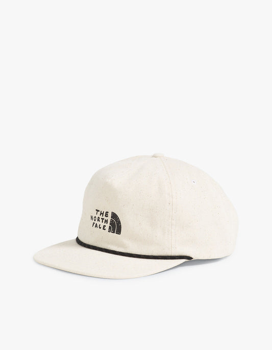 Nor 5 Panel Hat - White Dune/TNF Sharpie Graphic