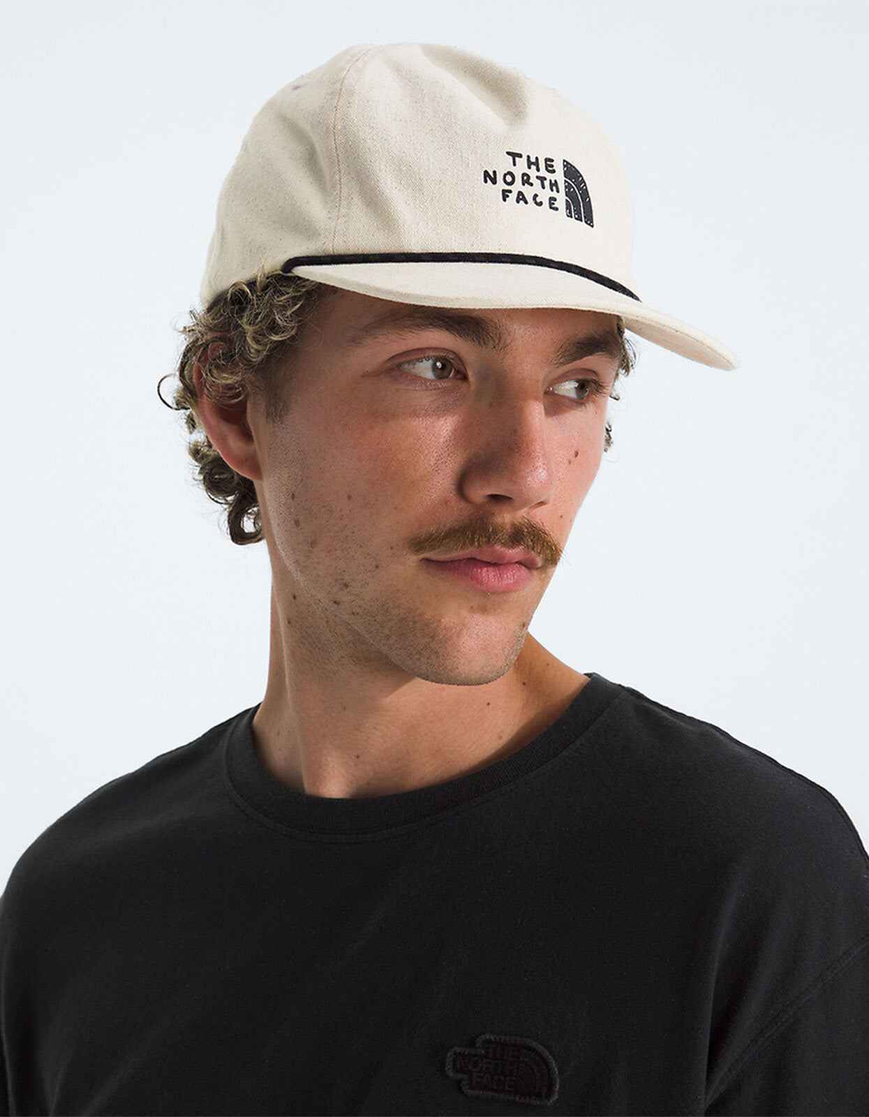 Nor 5 Panel Hat - White Dune/TNF Sharpie Graphic