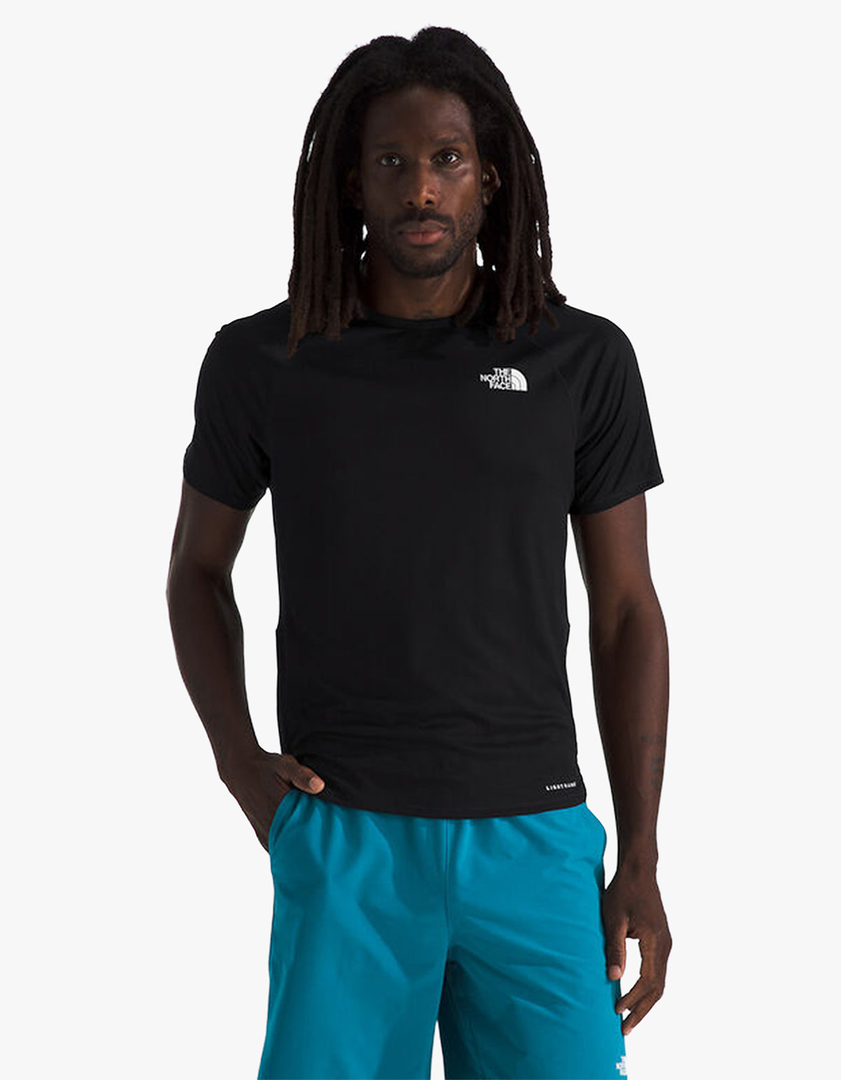 Mens Sunriser S/S Tee - TNF Black