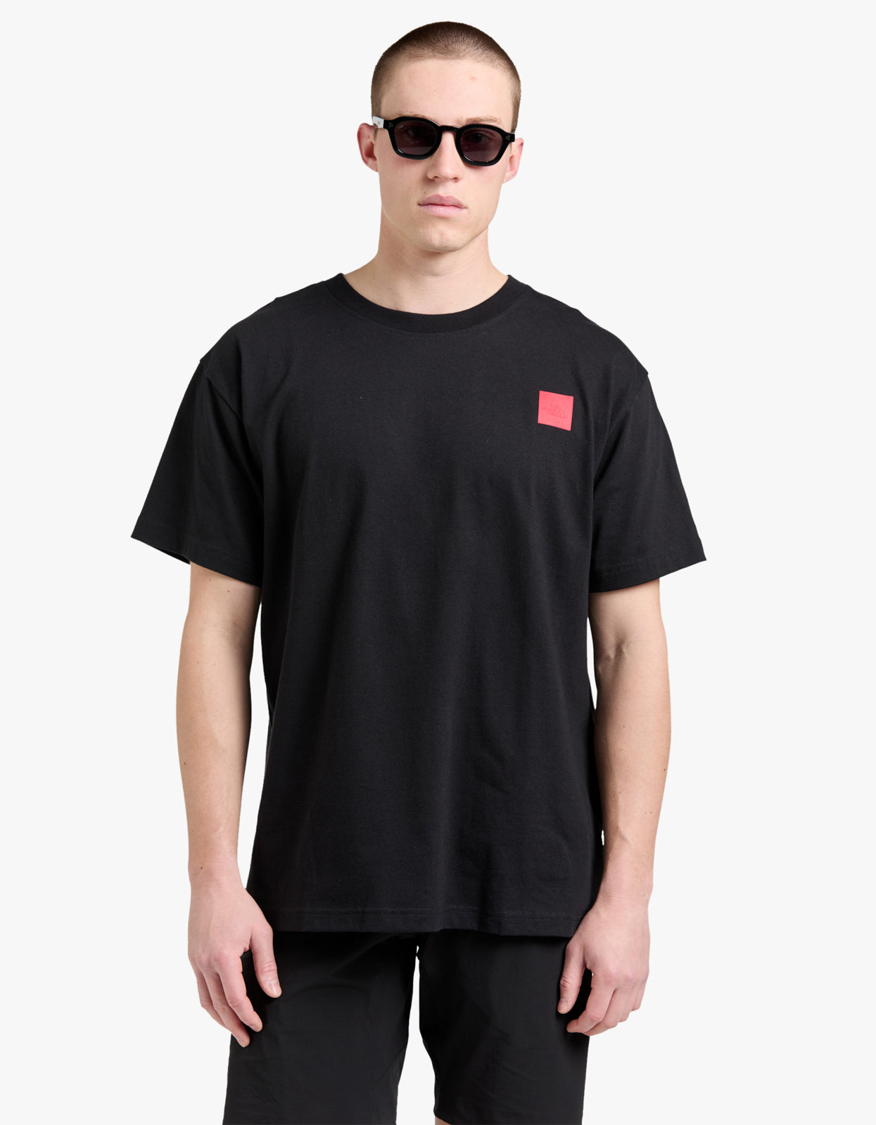 S/S 40th Anniversary Mountain Jacket Heavyweight Graphic Tee - TNF Black