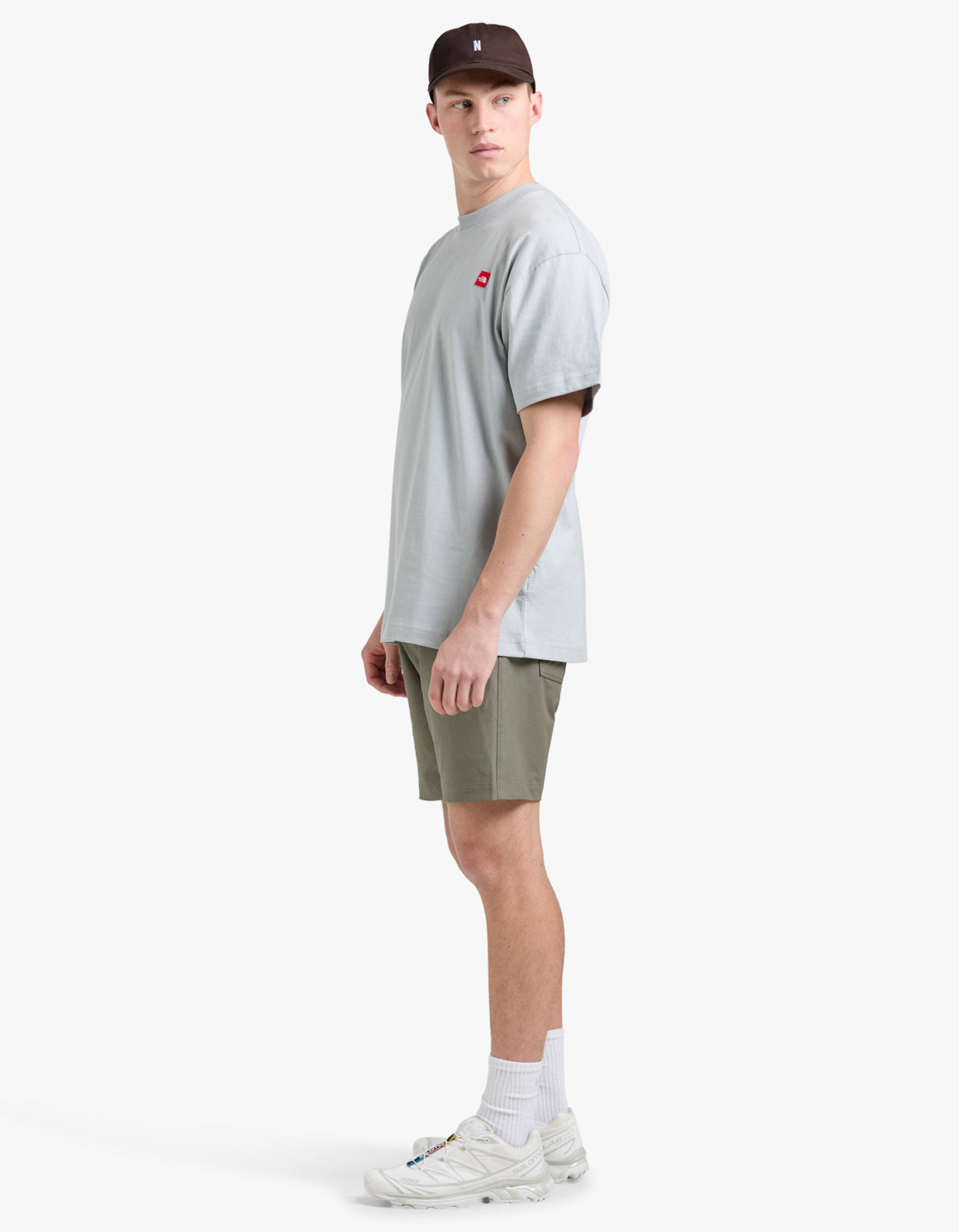 Red Box Everest Heavyweight S/S Tee - Highrise Grey