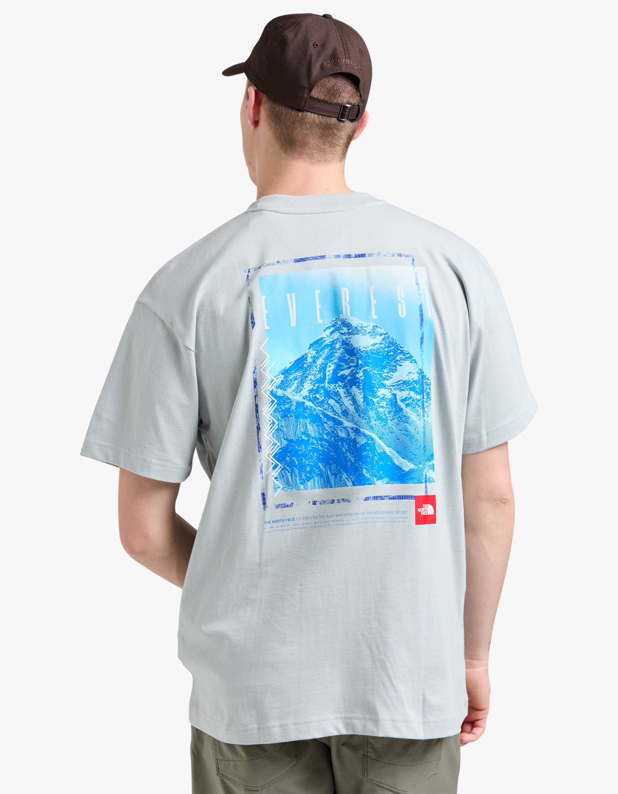 Red Box Everest Heavyweight S/S Tee - Highrise Grey