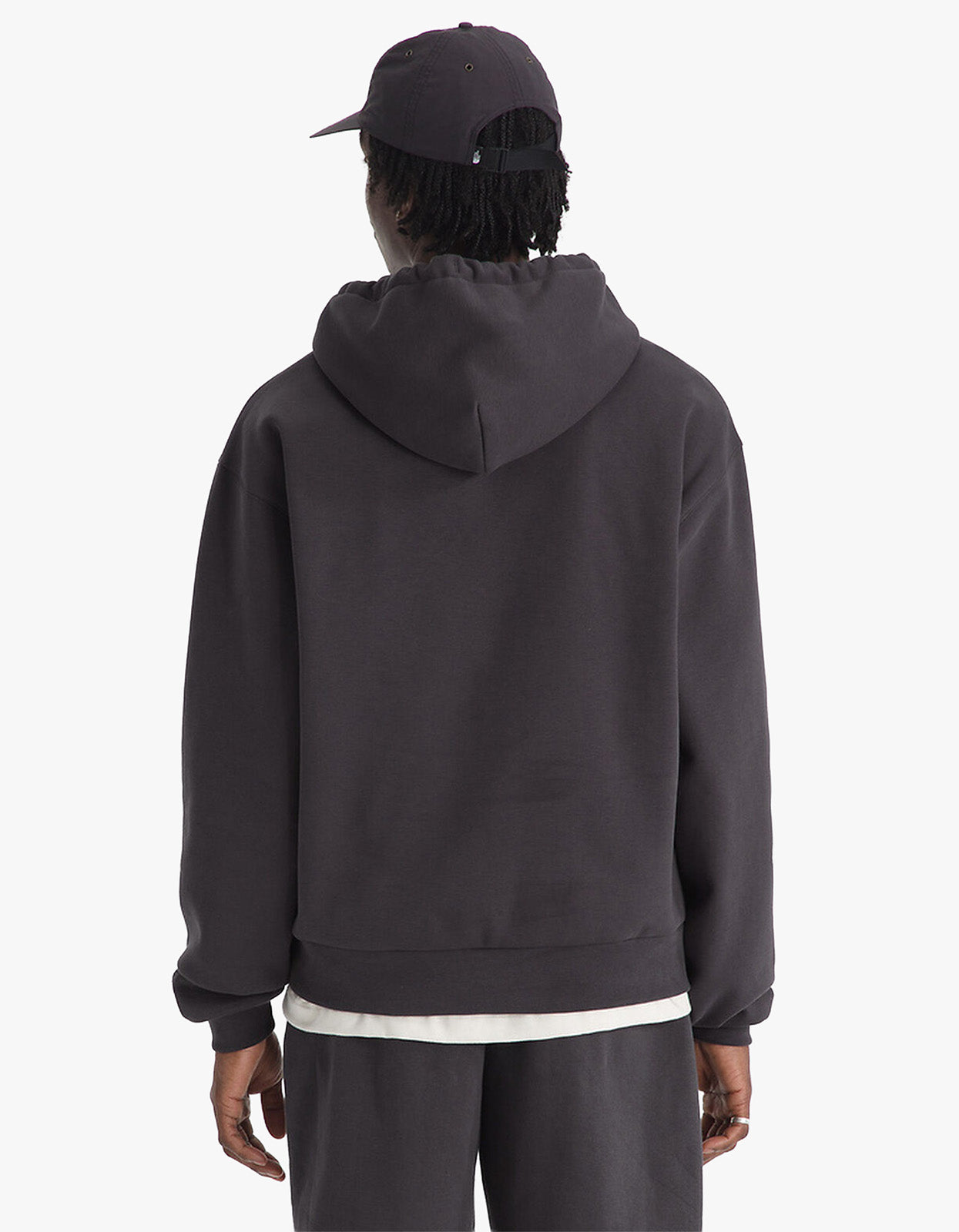 TNF Red Box Hoodie - Obsidian