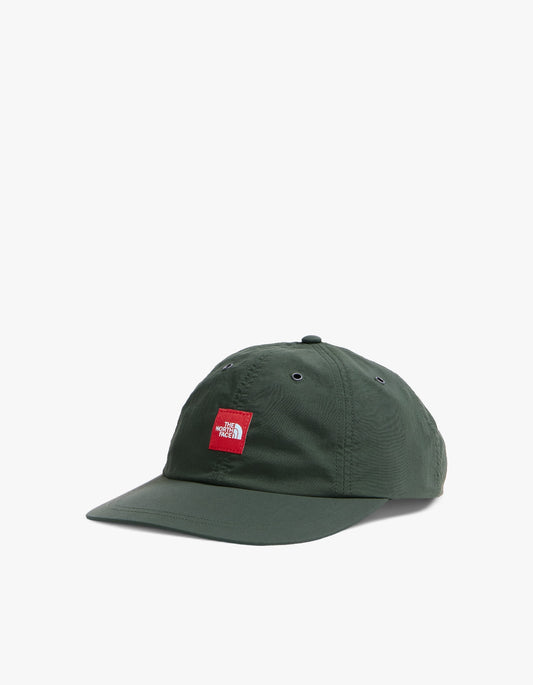 TNF Red Box Nylon Hat - Bottle Green