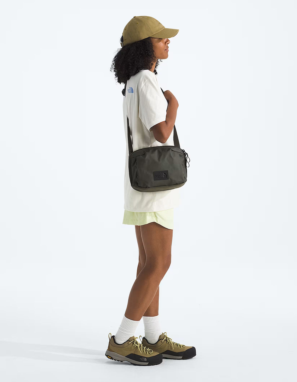 Base Camp Voyager Pro Crossbody - New Taupe Green/TNF Black