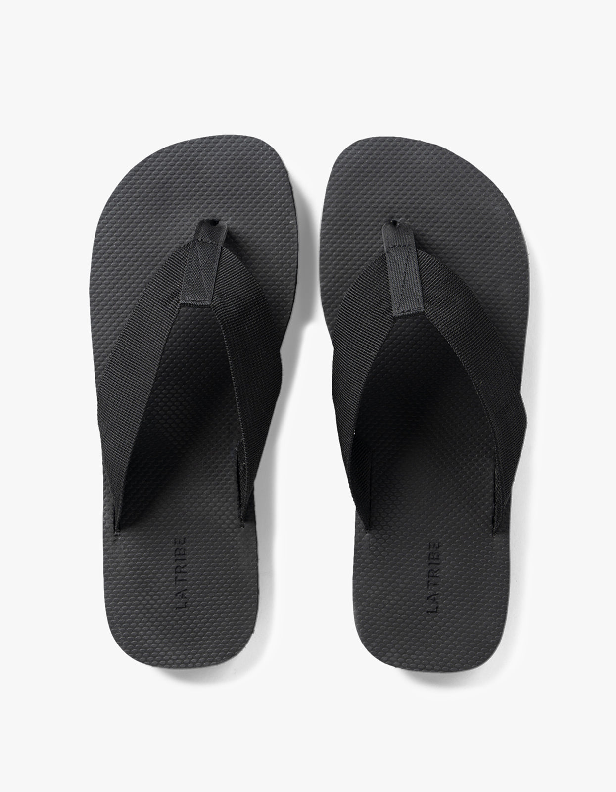 Canvas Thong - Black