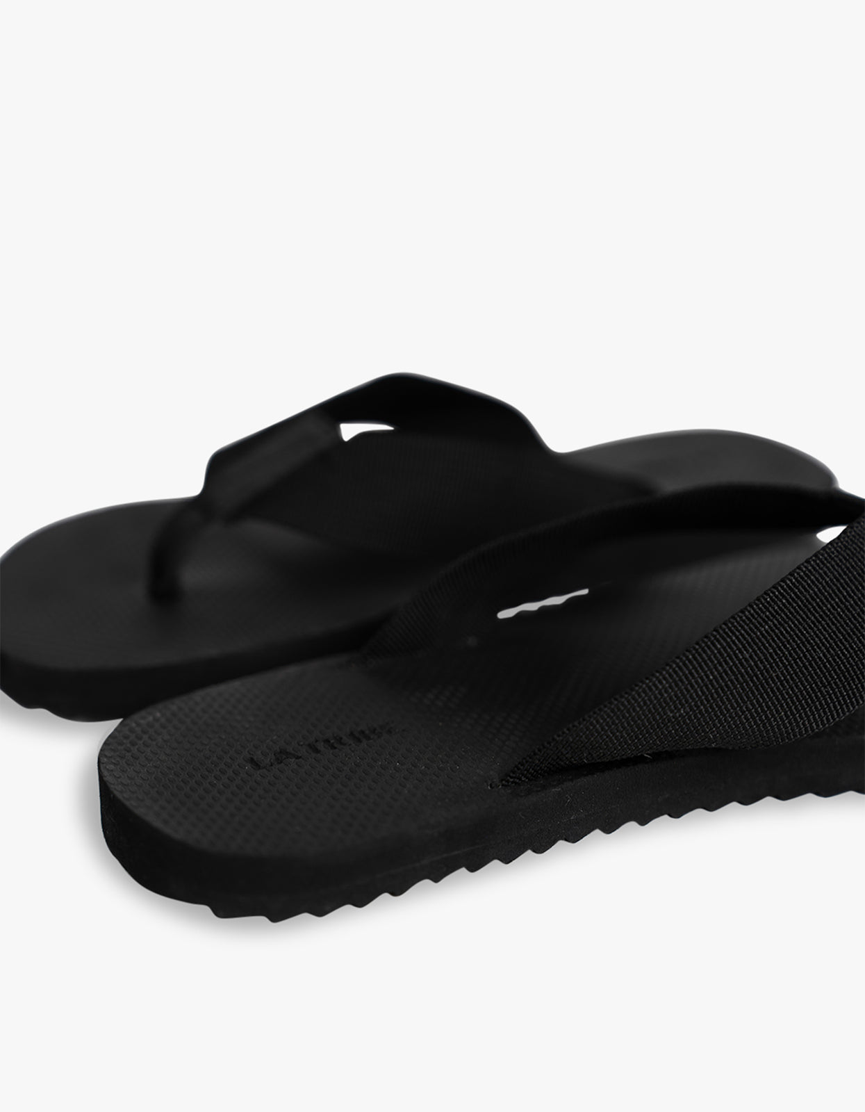 Canvas Thong - Black