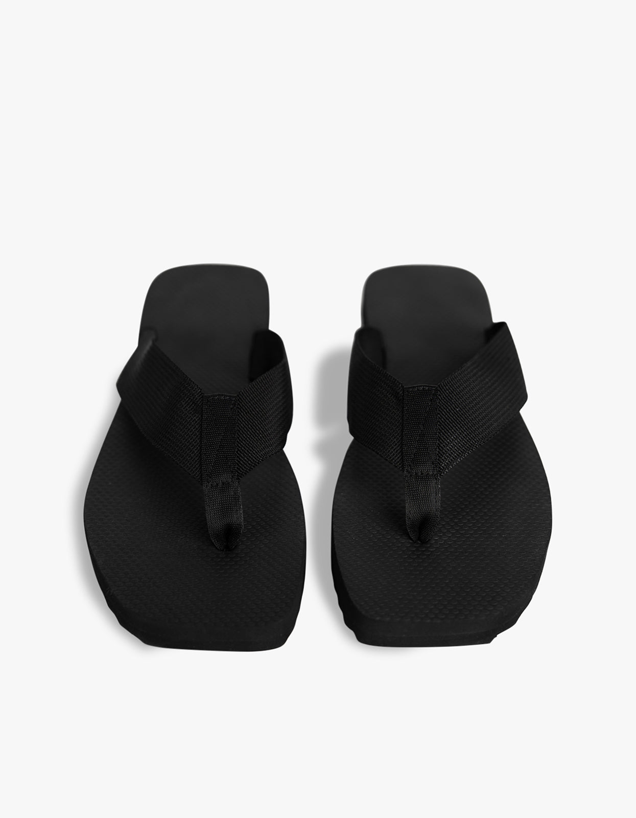 Canvas Thong - Black