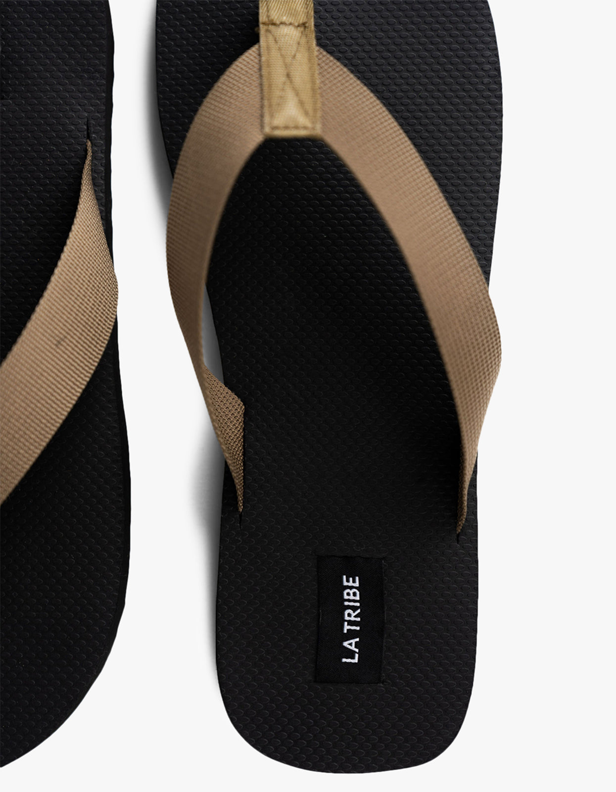 Canvas Thong - Taupe