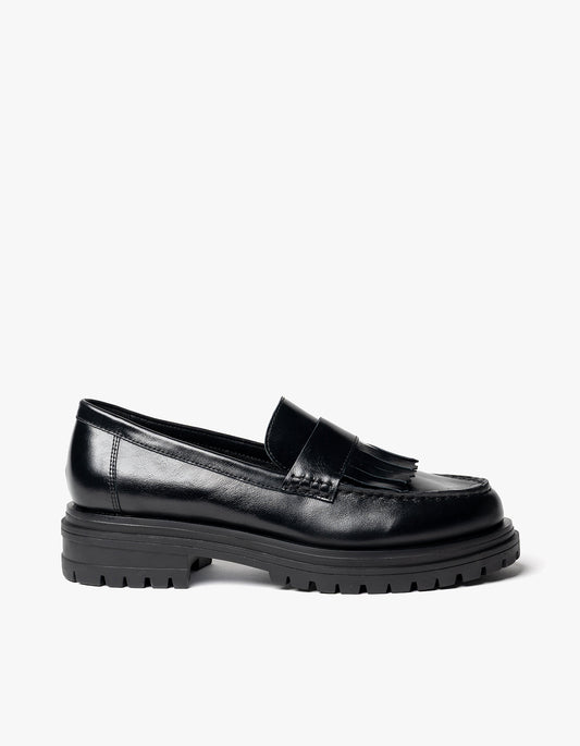 Tassle Loafer - Black