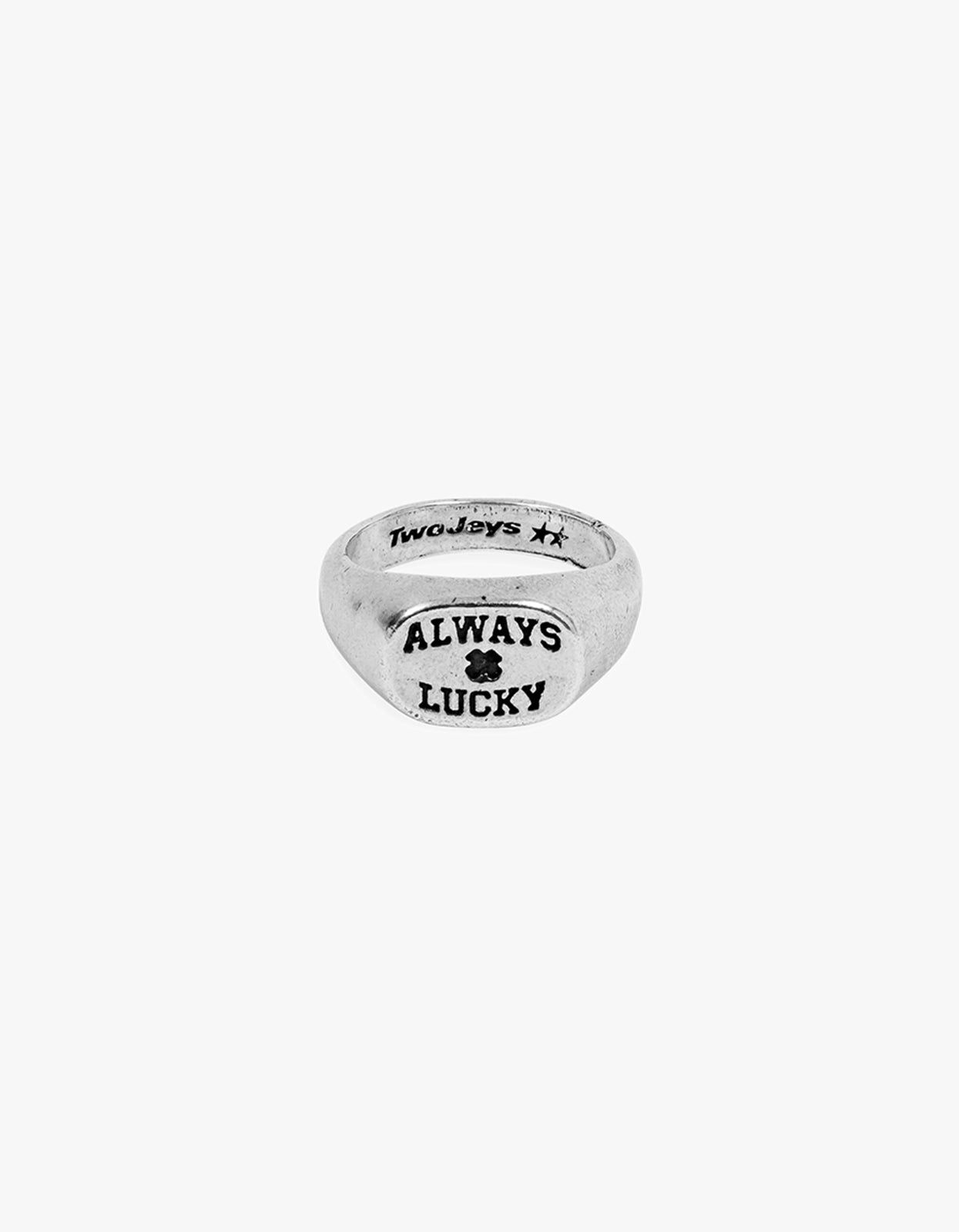 Always Lucky Signet Ring - Silver