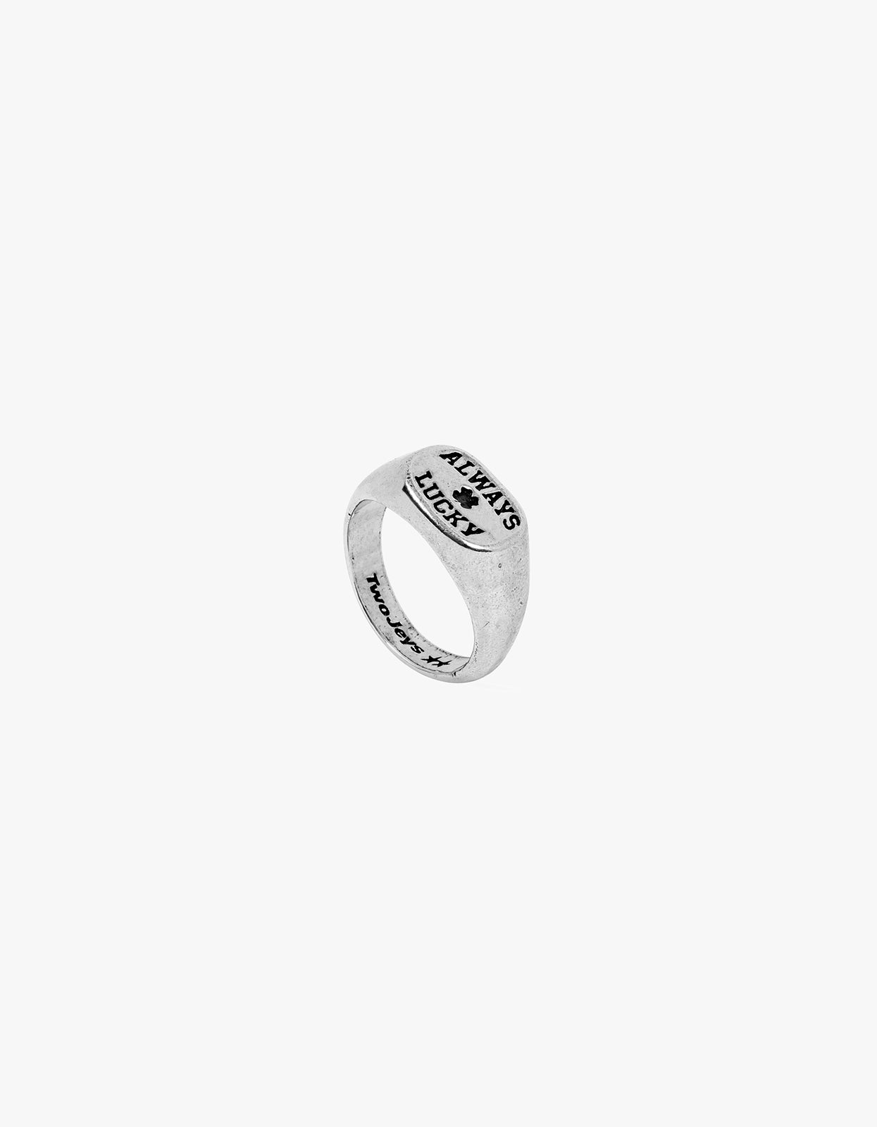 Always Lucky Signet Ring - Silver