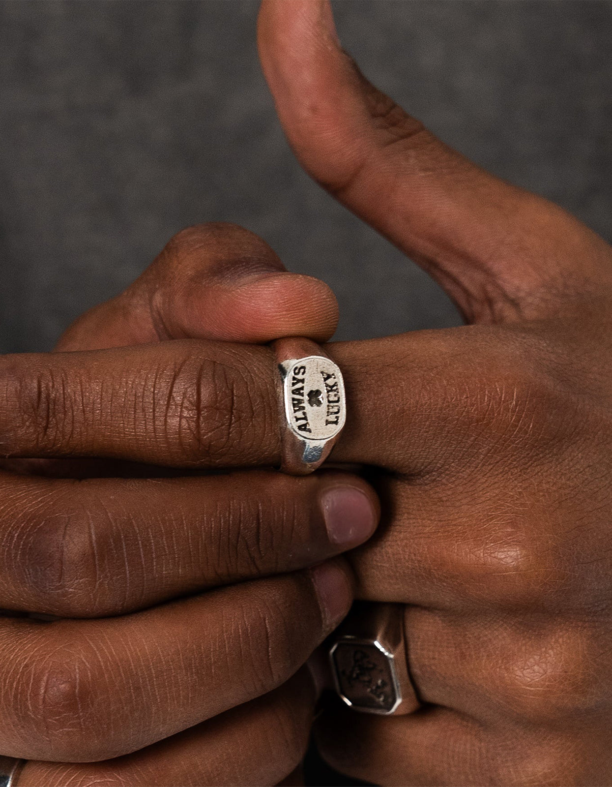 Always Lucky Signet Ring - Silver