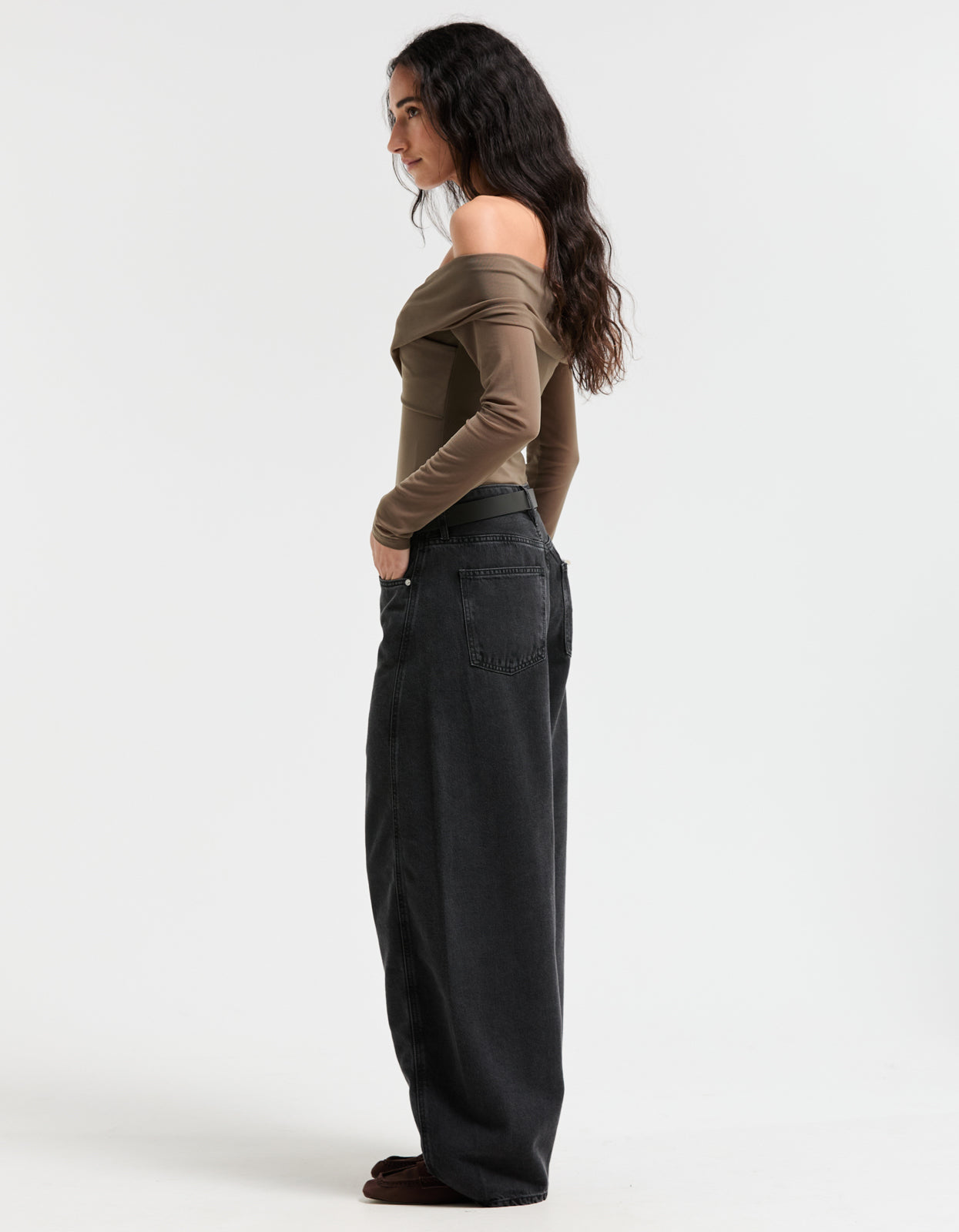 Tulip Bodysuit - Cocoa