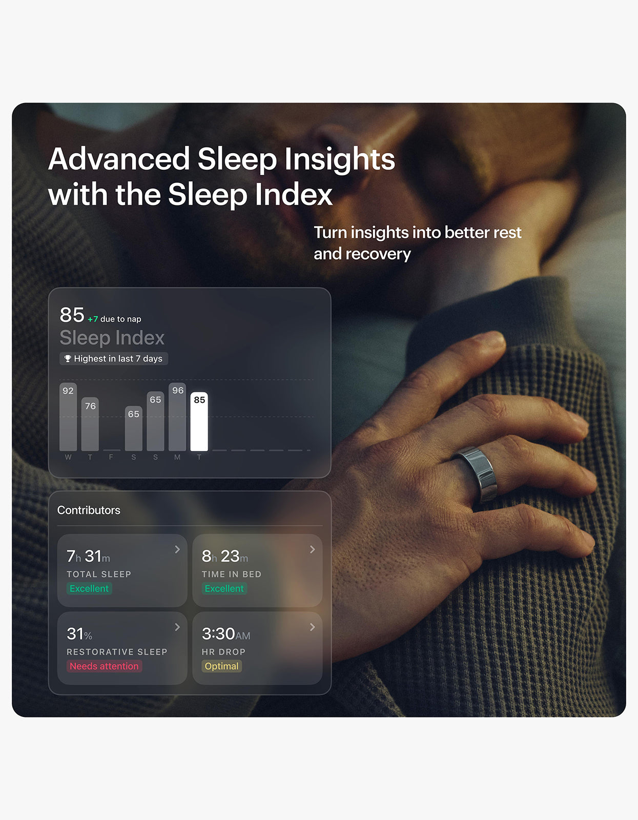 Ultrahuman Ring AIR - Space Silver