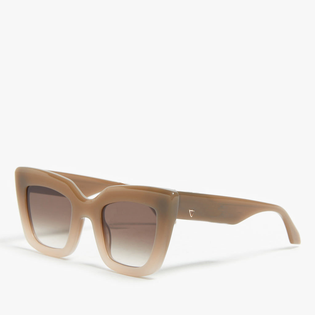 Superette | Brigada Sunglasses - Toffee Fade To Ivory