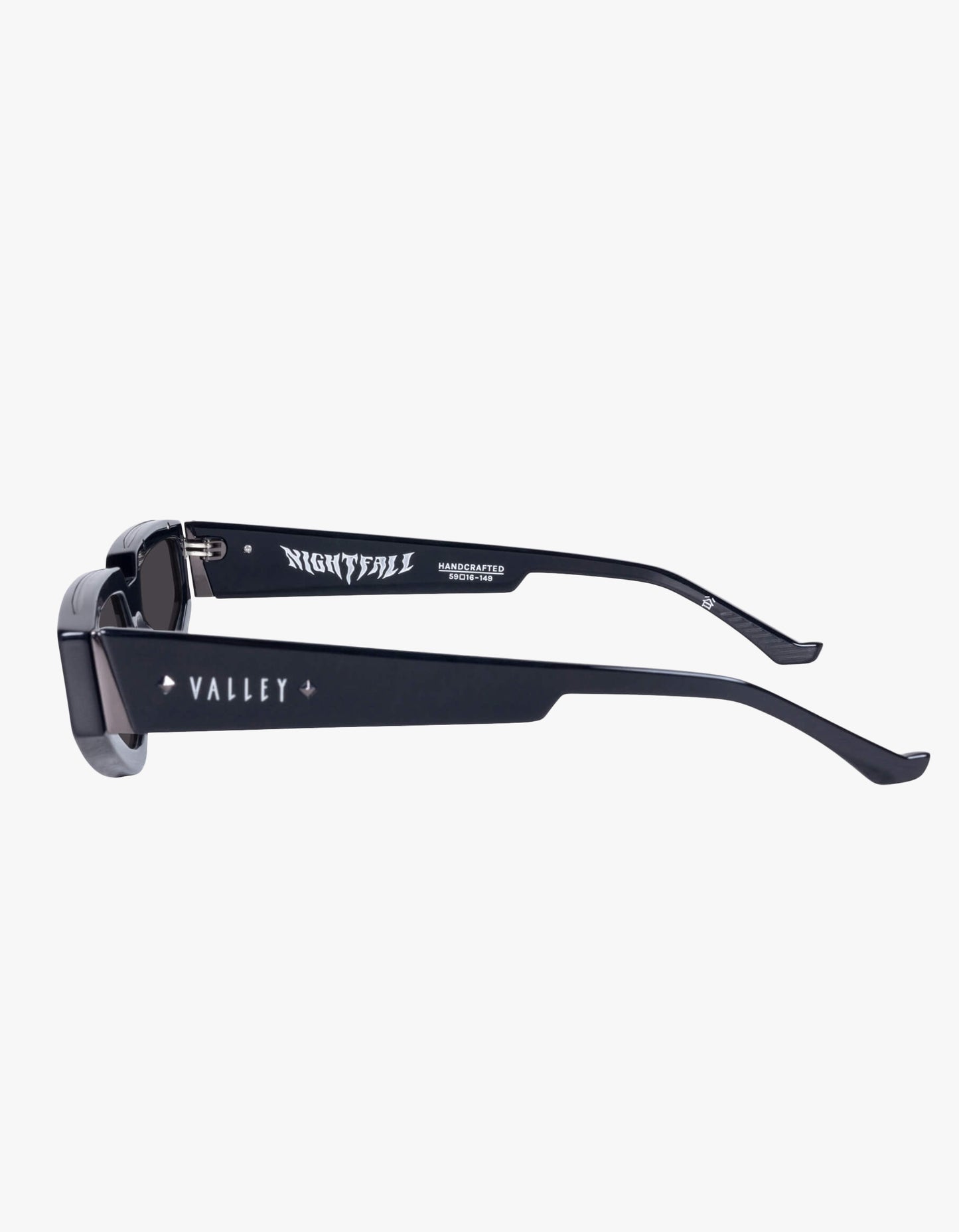 Nightfall Sunglasses - Gloss Black / Black Lens