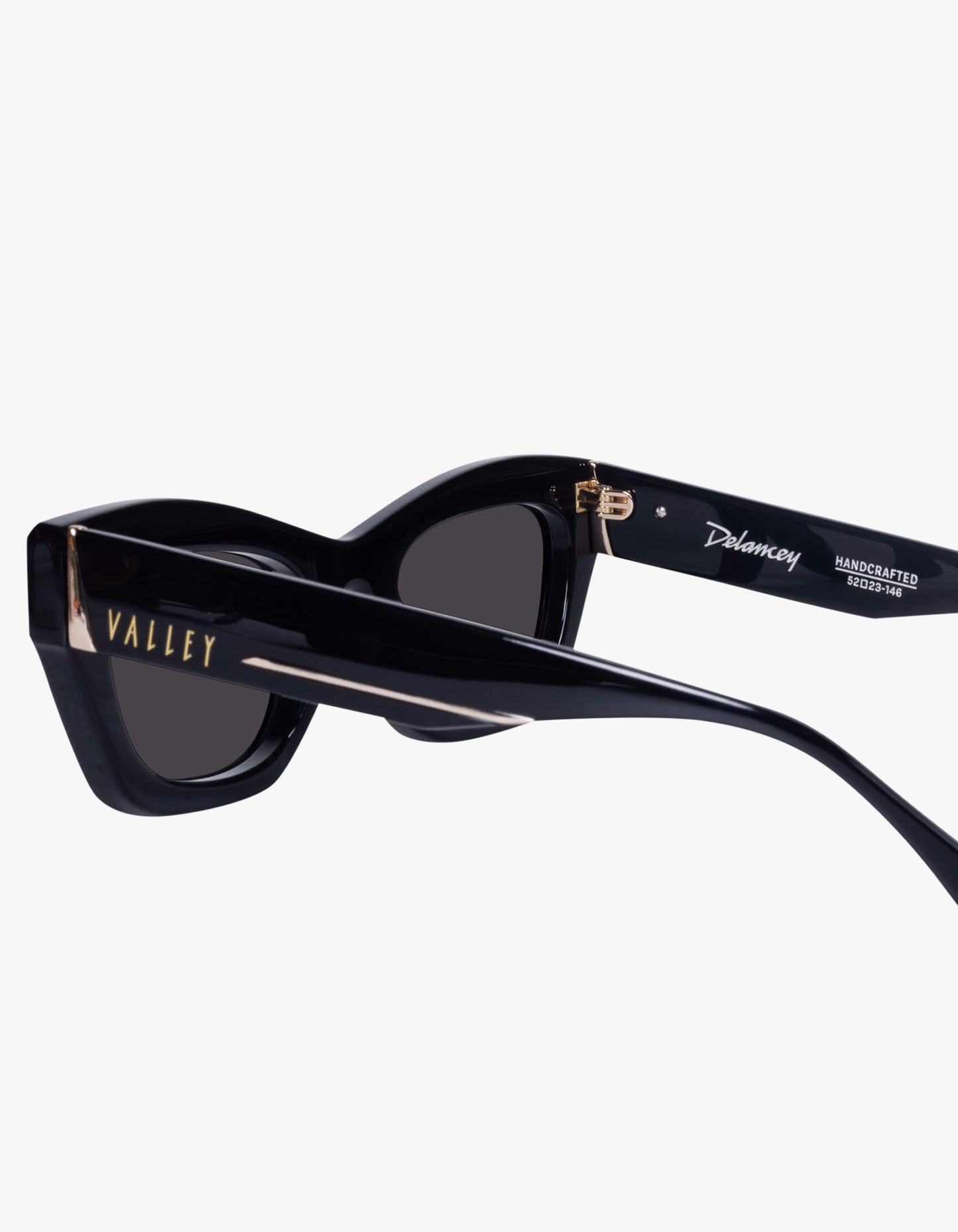 Delancey Sunglasses - Gloss Black / Black Lens