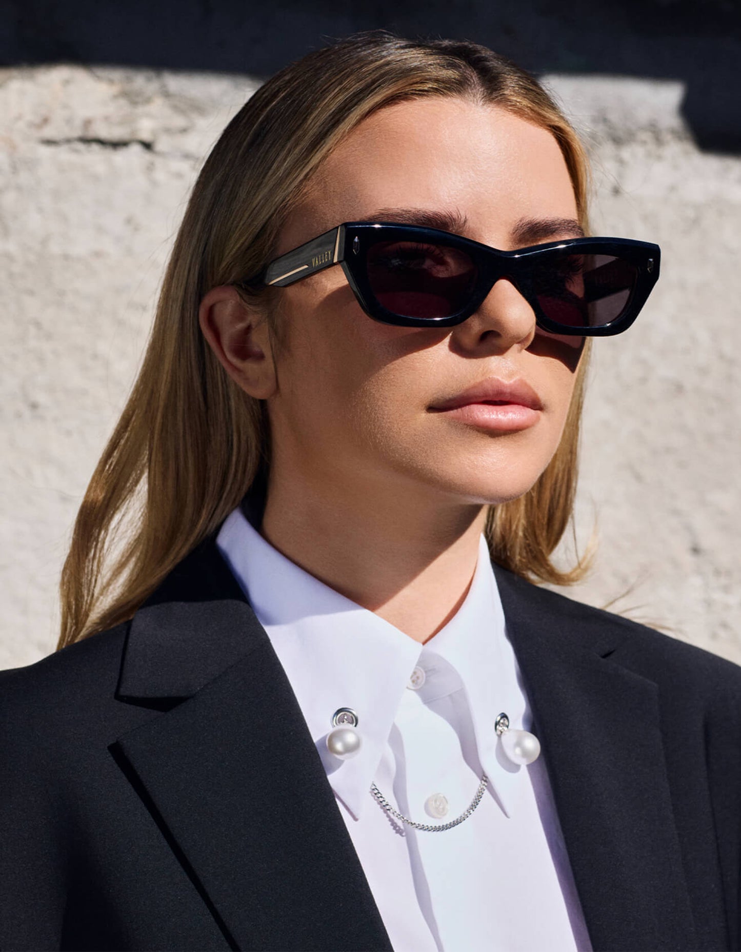 Delancey Sunglasses - Gloss Black / Black Lens