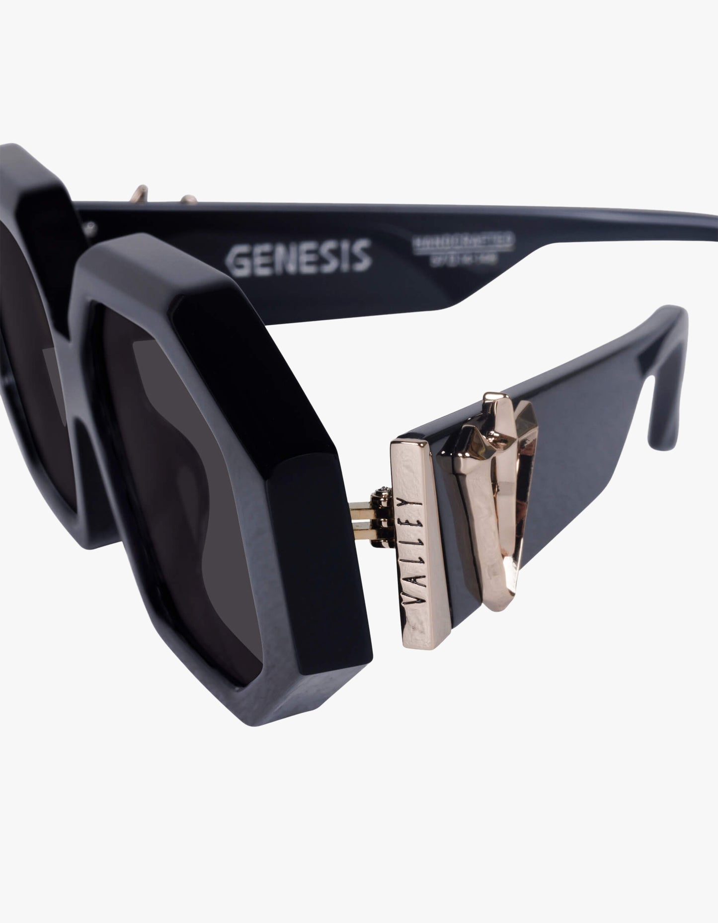 Genesis Sunglasses - Gloss Black / Black Lens