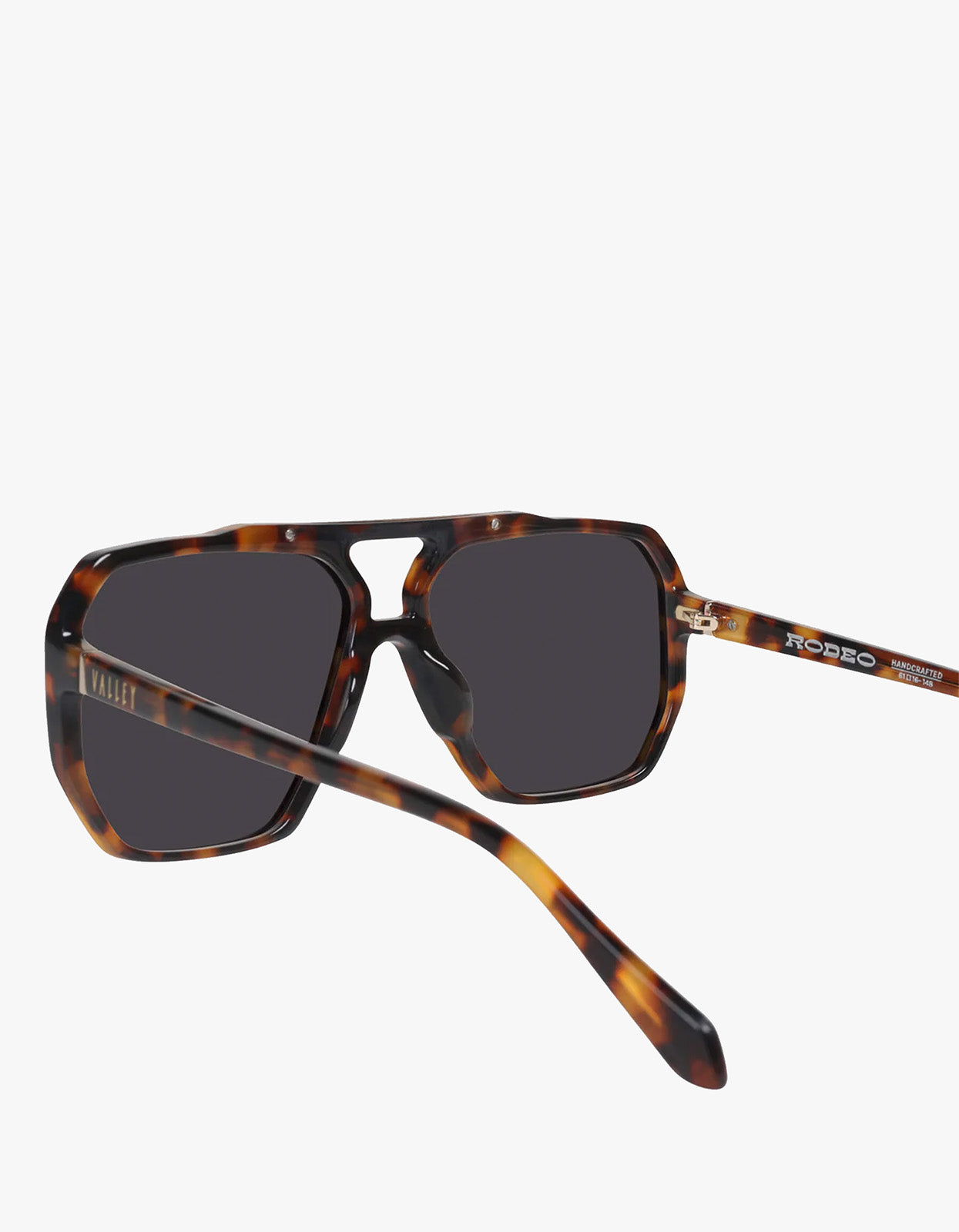 Rodeo Sunglasses - Dark Tort With Gold Metal /Black