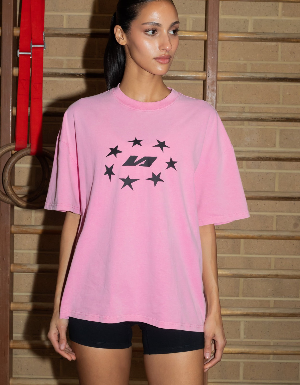 Vintage Star Tee - Pink