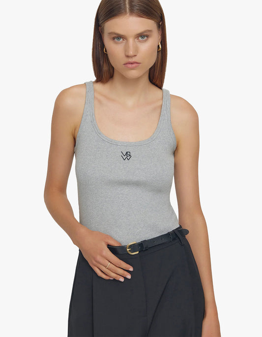 V&W Tank - Grey Marl