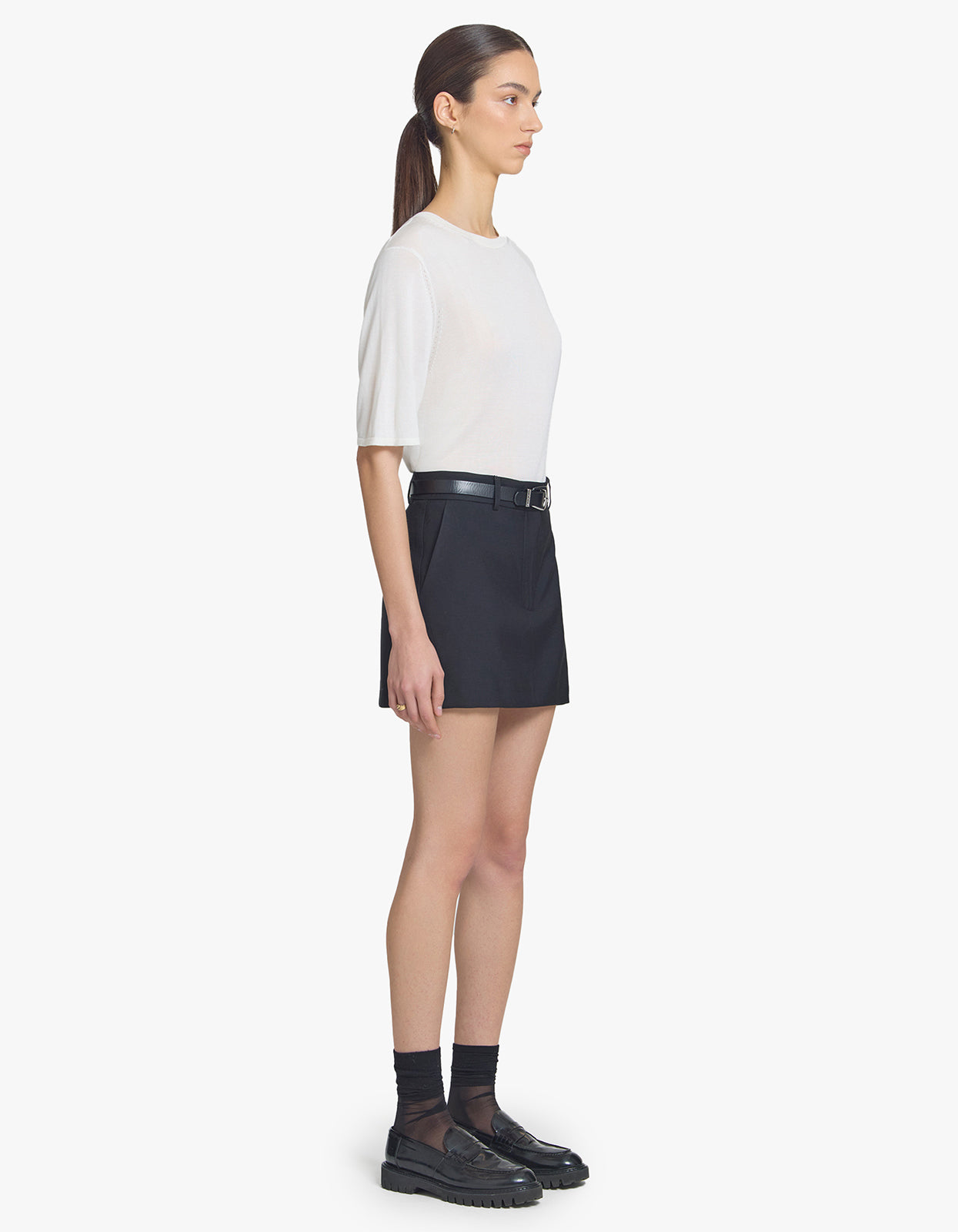 Peninsula Skirt - Black