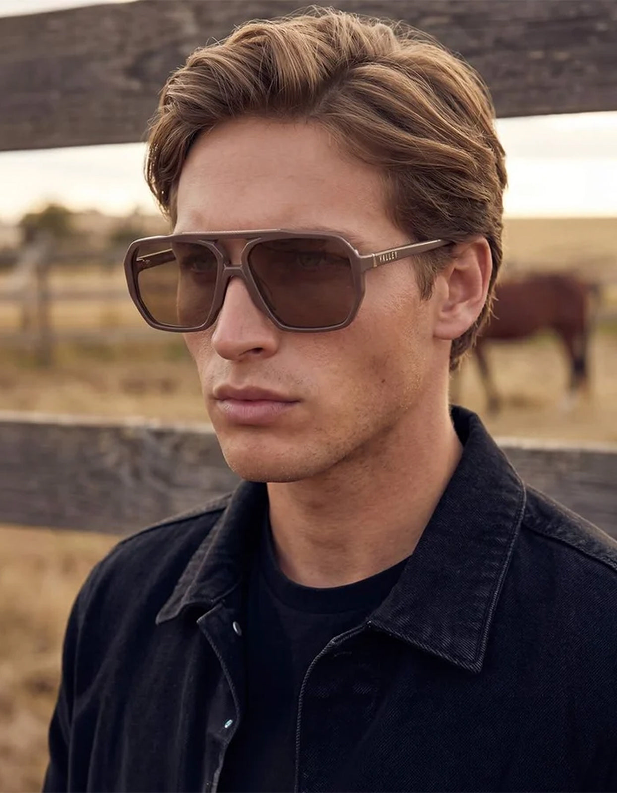El Rodeo Sunglasses - Chocolate / Light Brown Lens