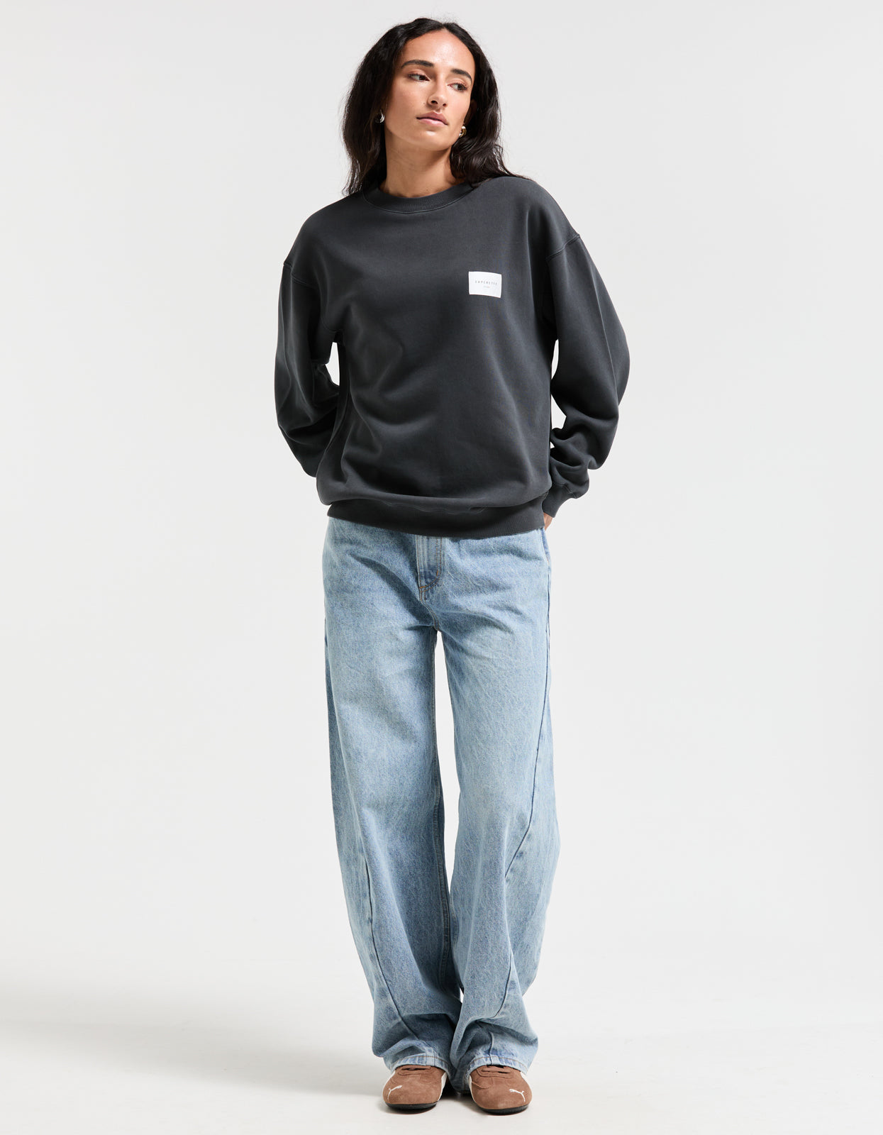 Vintage Lobby Sweat - Vintage Black