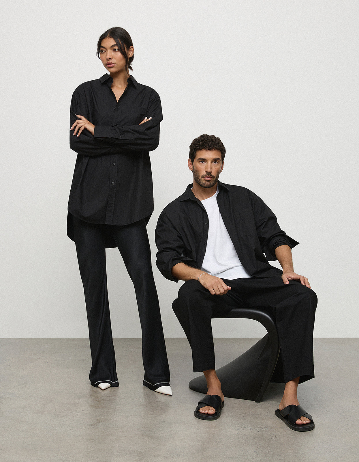 The Jamie Shirt - Black