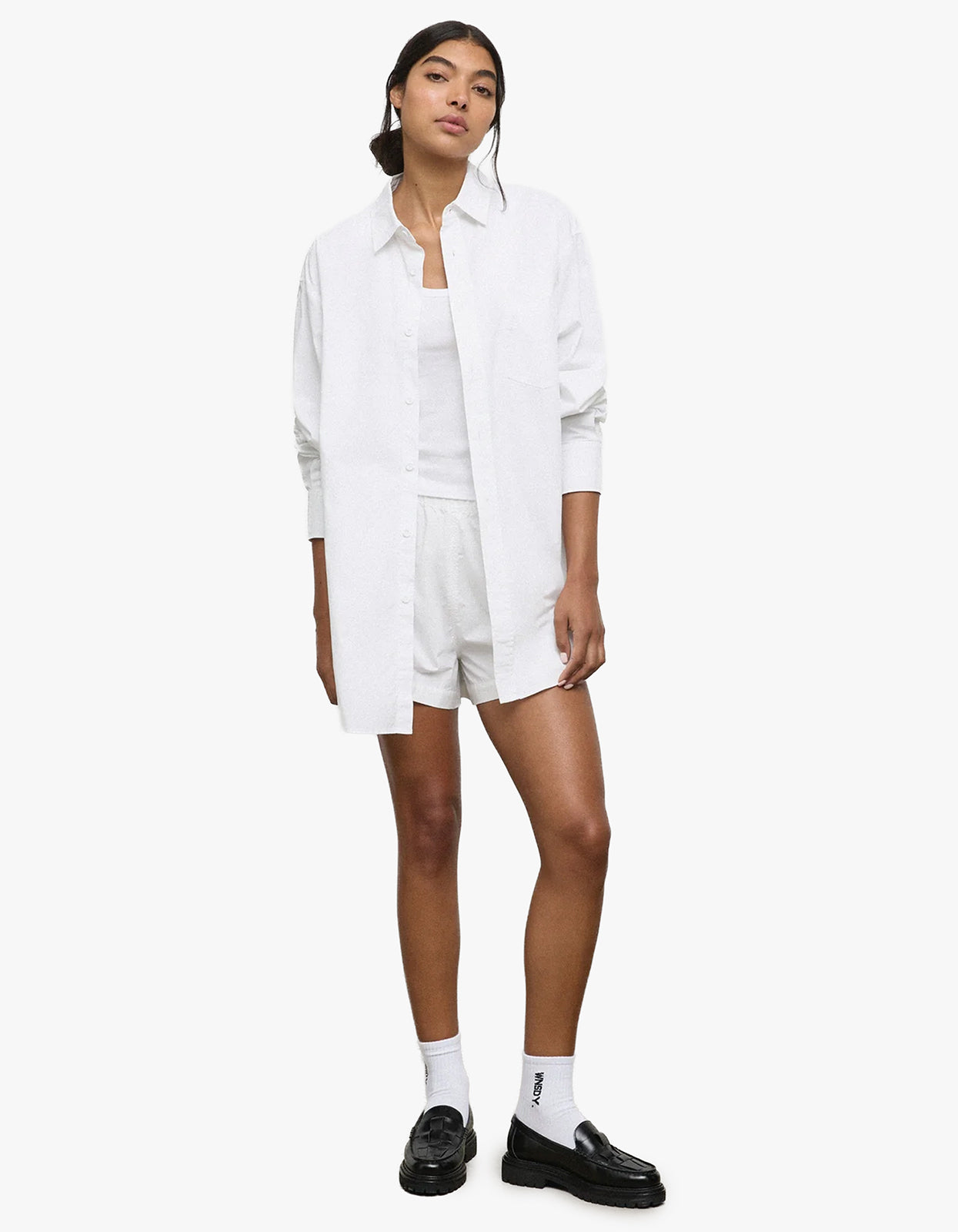 The Jamie Shirt - White