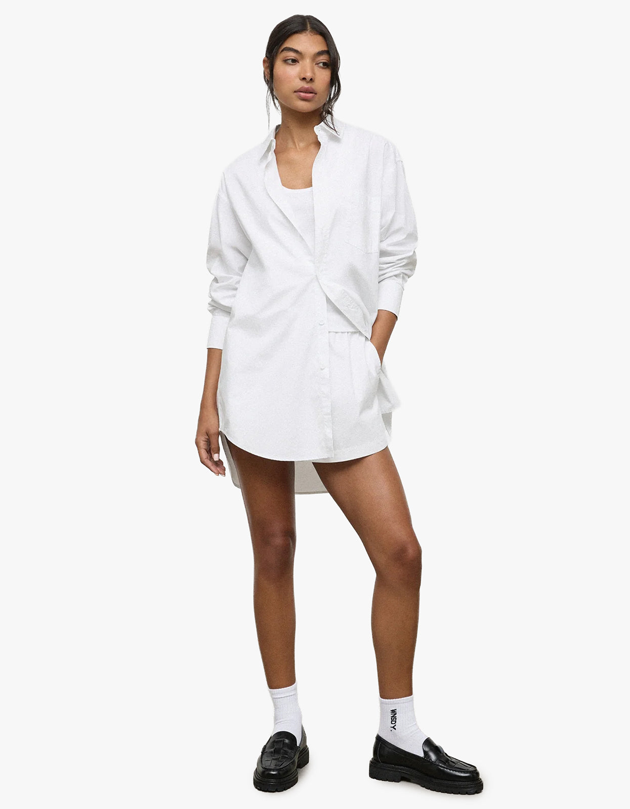 The Jamie Shirt - White