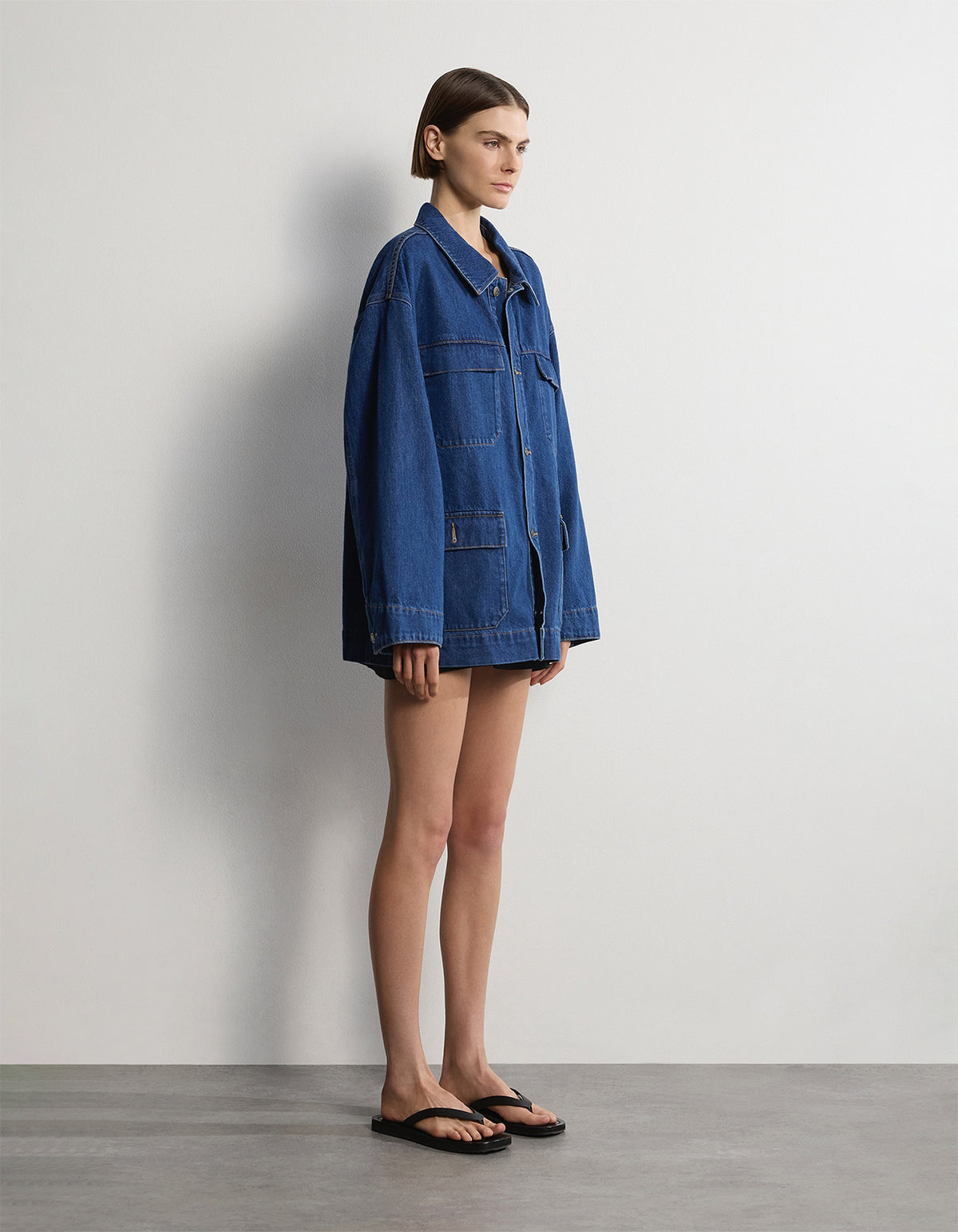 The Brooklyn Jacket - Mid-Blue