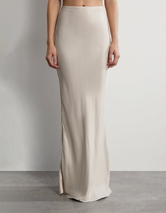 The Noa Skirt - Nude