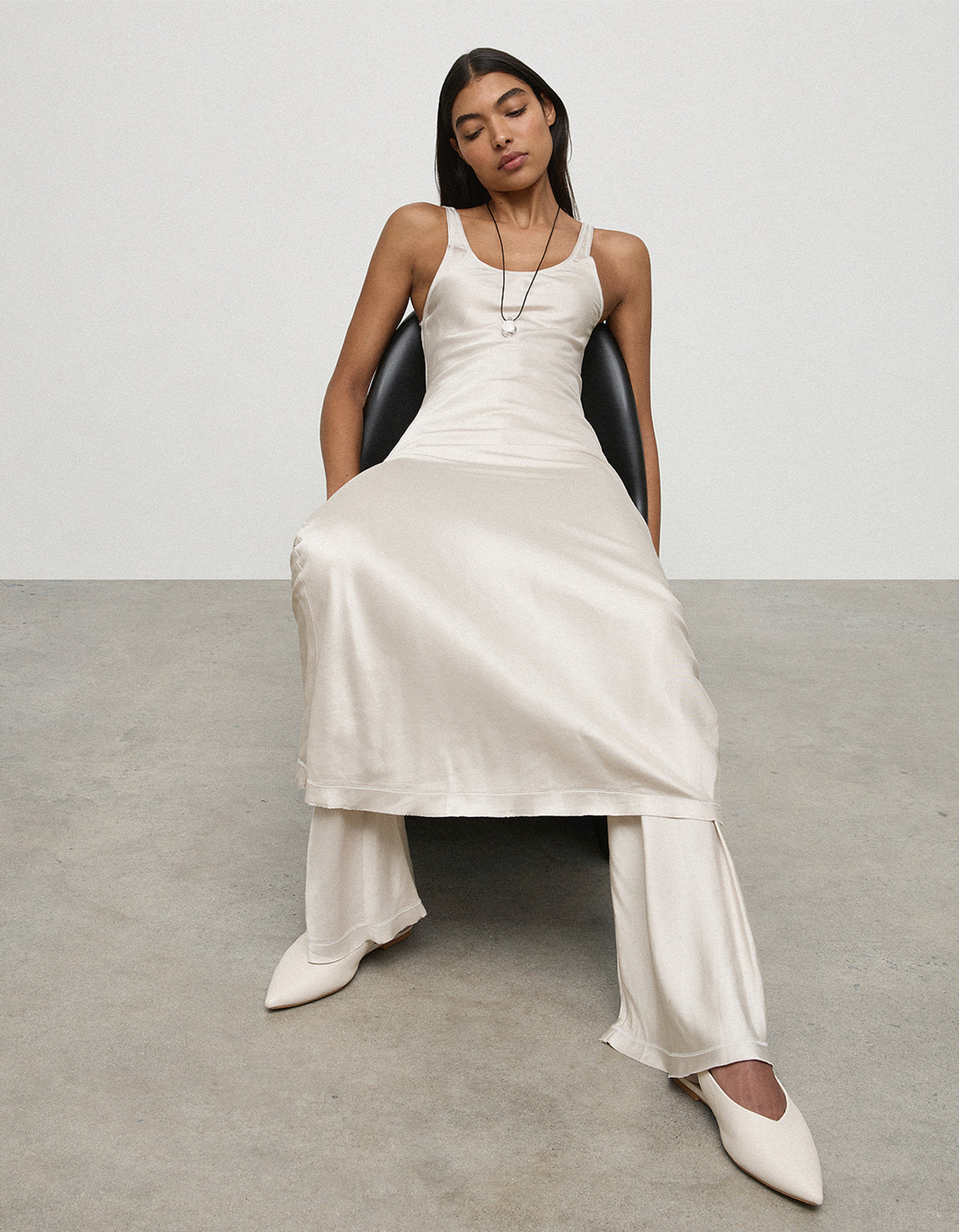 The Ella Dress - Nude