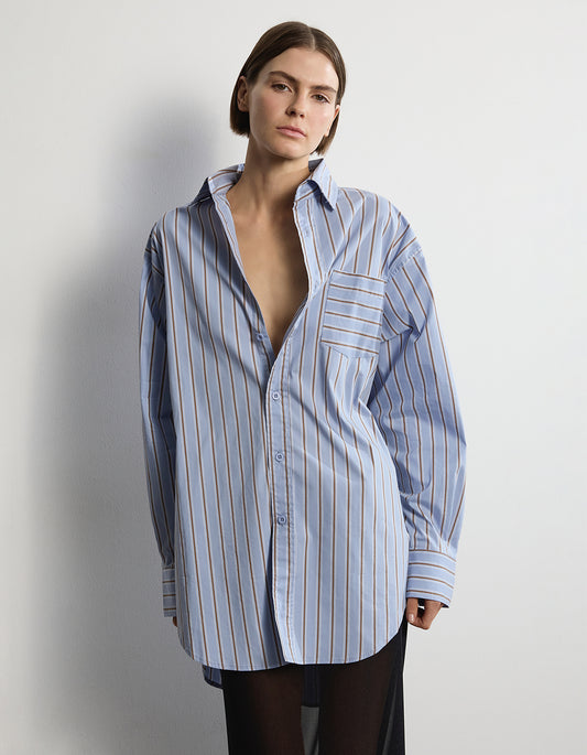 The Jaime Shirt - Blue Stripe