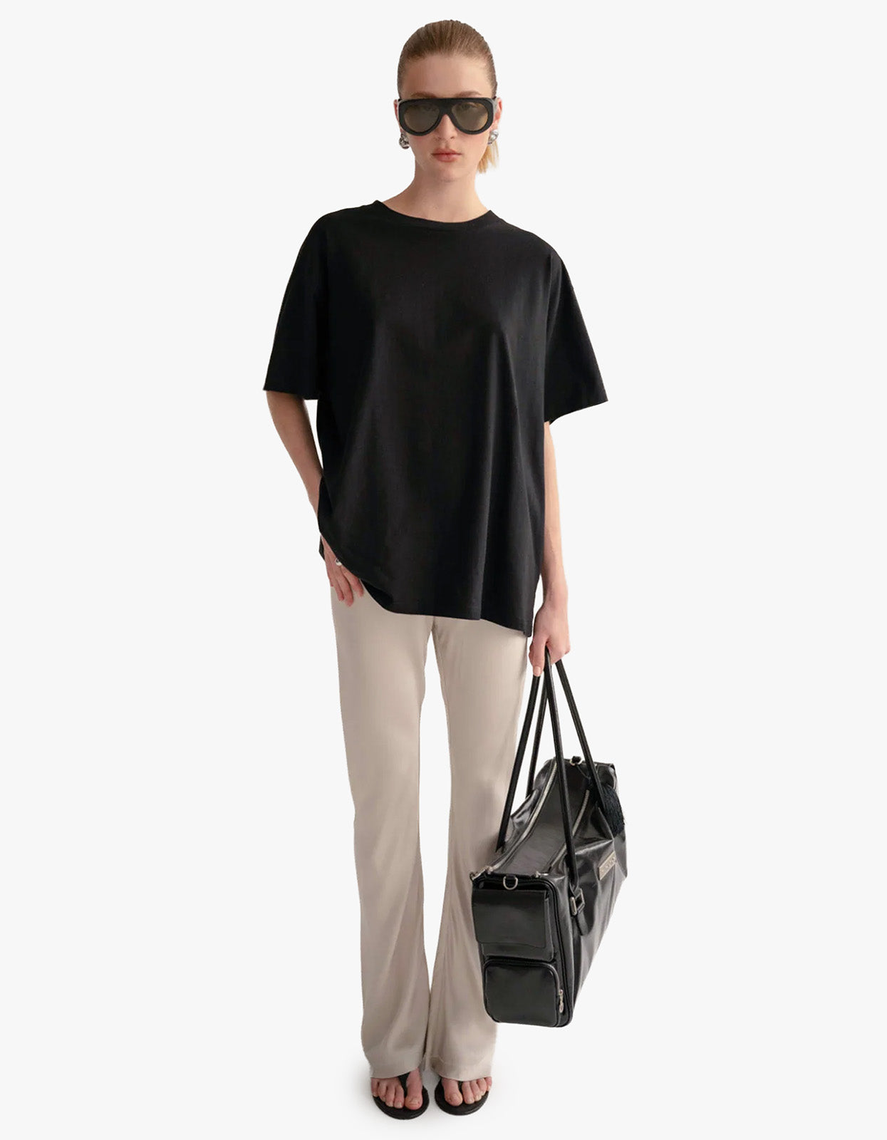 The Marlowe Pant - Nude