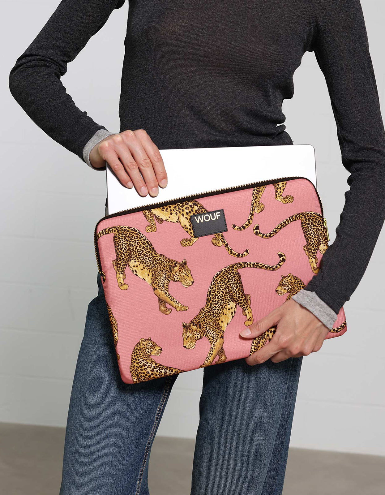 Laptop 13Inch Case - Blush Leopard