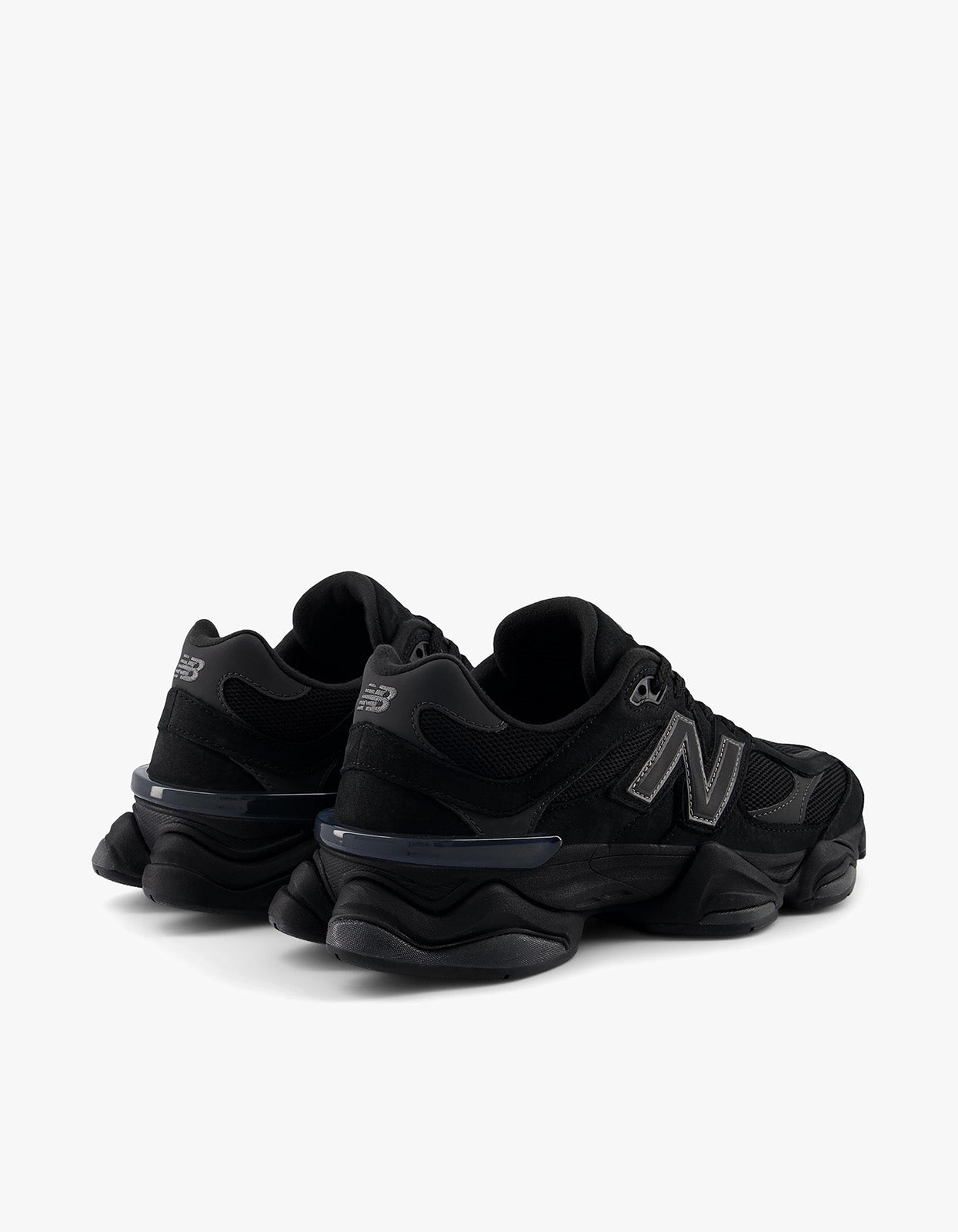 Womens 9060 - Black / Black Cement