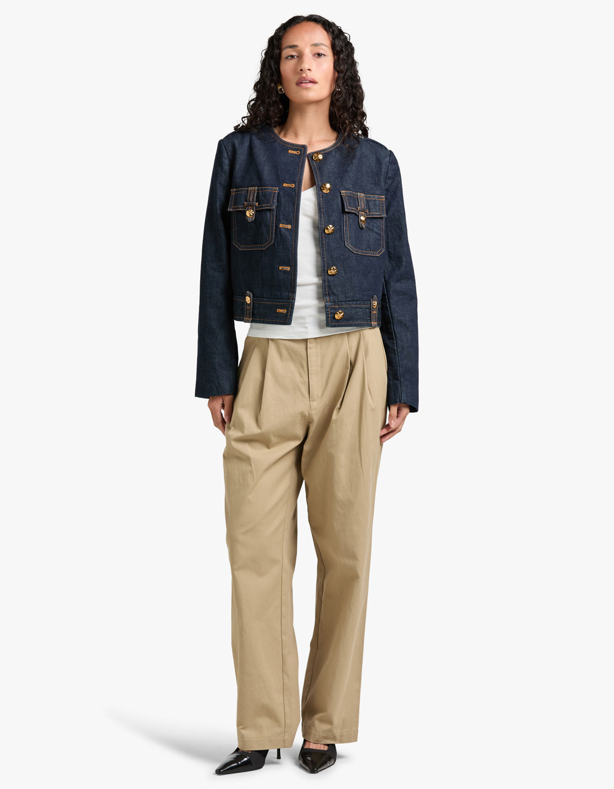 Rebellion Denim Jacket - Night Sky