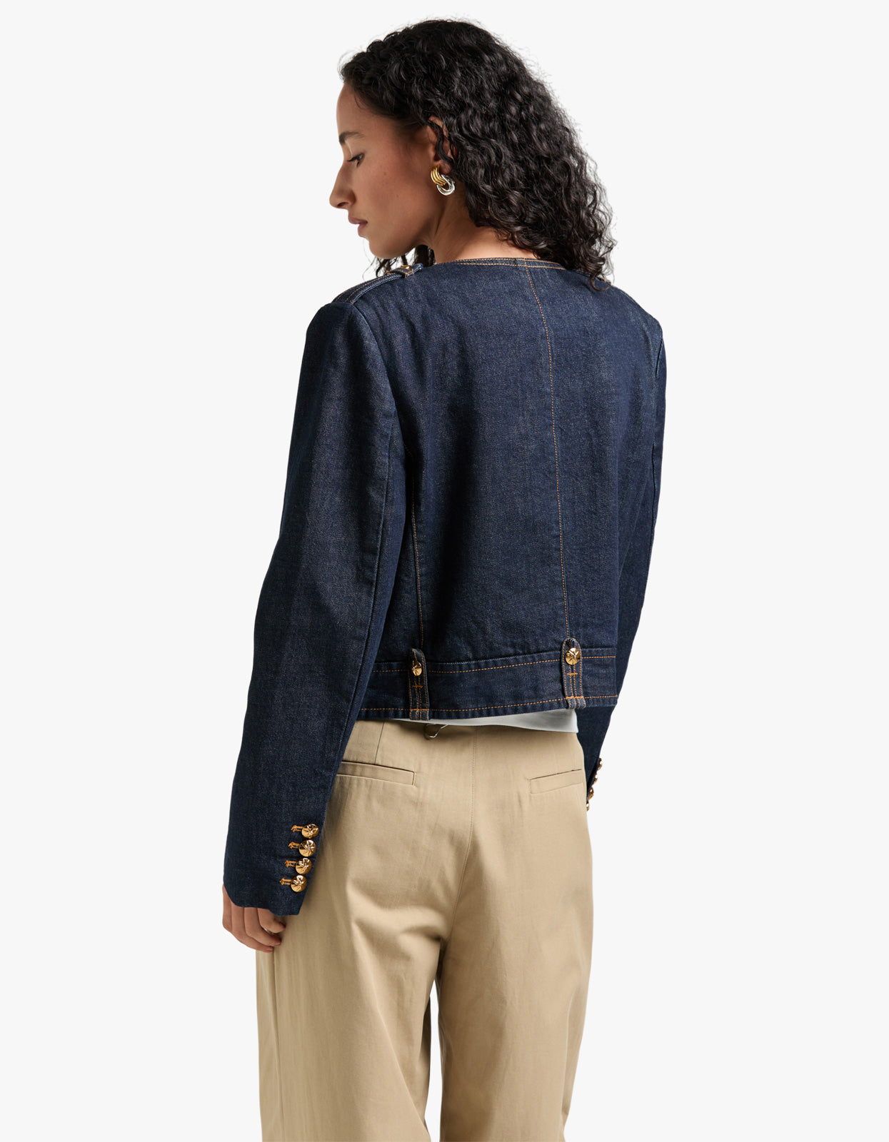 Rebellion Denim Jacket - Night Sky