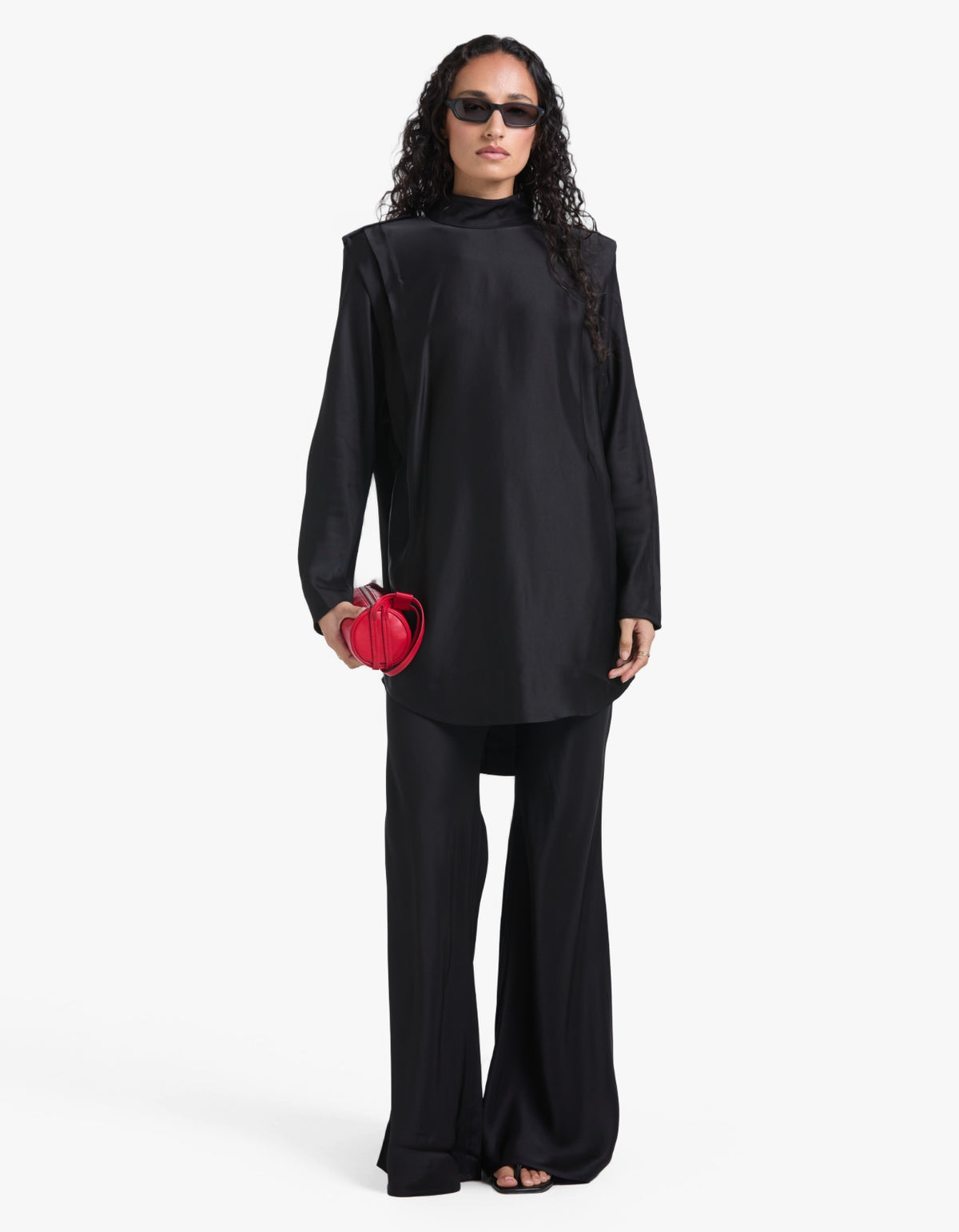 Utility Twill Tunic - Black
