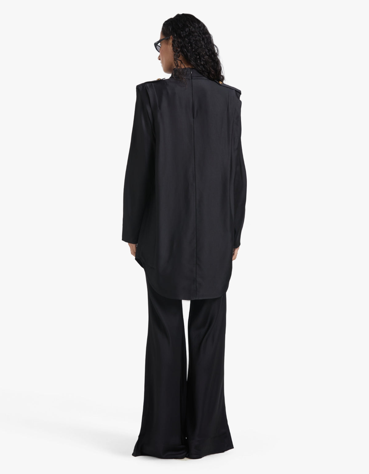Utility Twill Tunic - Black