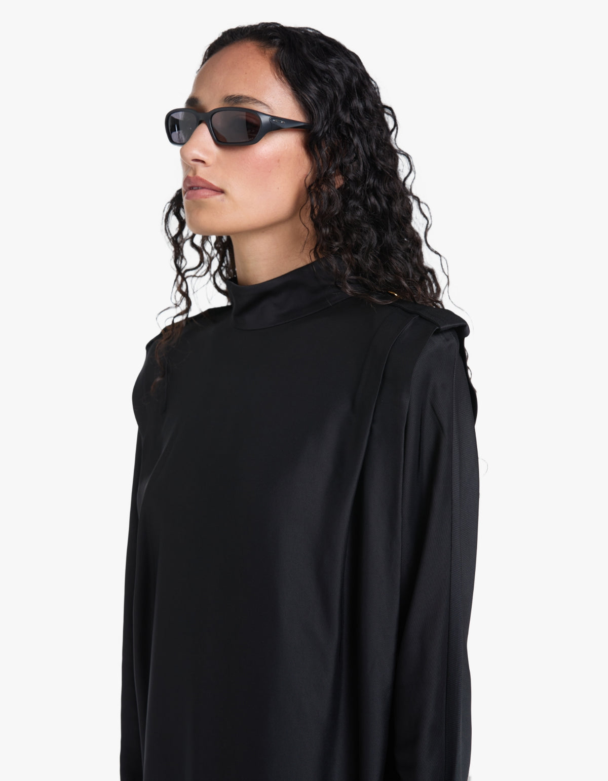 Utility Twill Tunic - Black